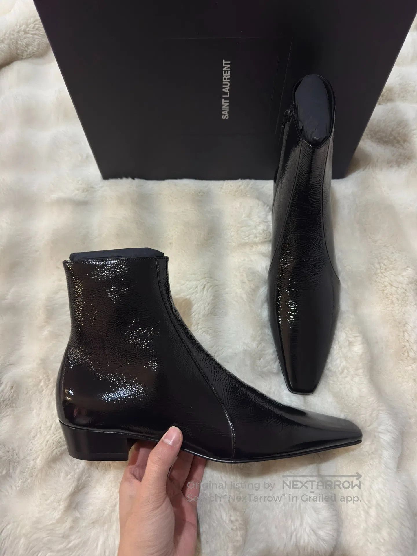 Saint Laurent Paris Saint Laurent Paris Boots| Size US 9 / EU 42 - 4 Thumbnail