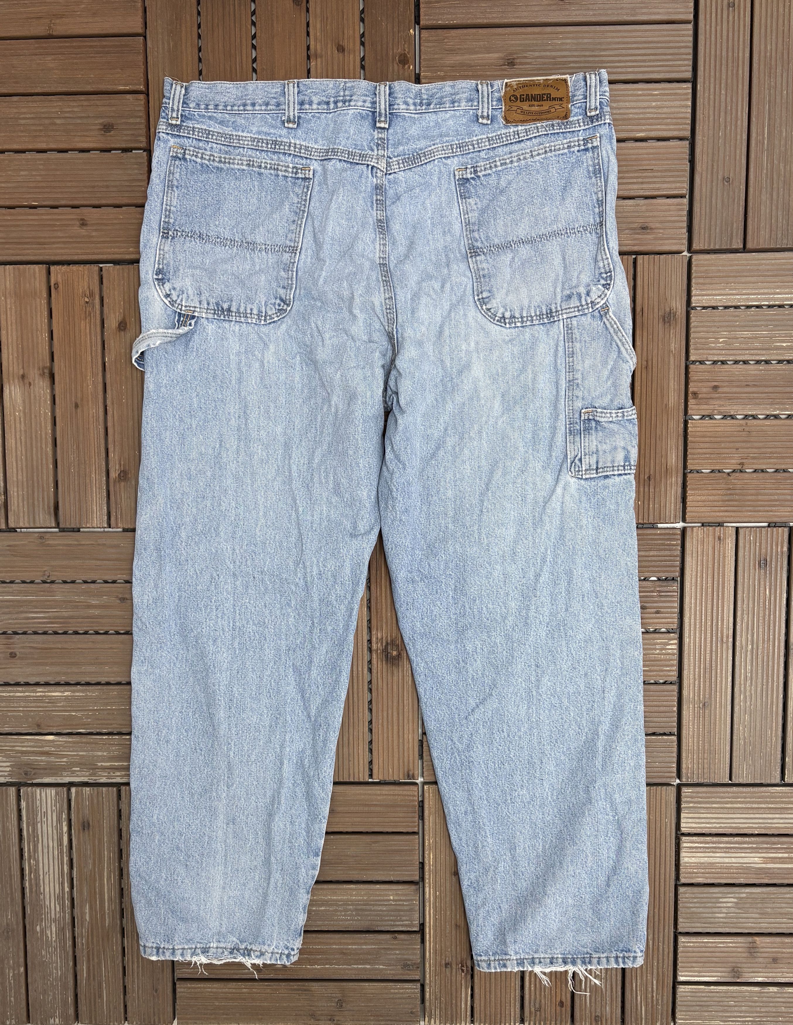 Vintage Gander Mountain Blue Denim Carpenter Vintage Jeans Size US 40 / EU 56 - 4 Thumbnail