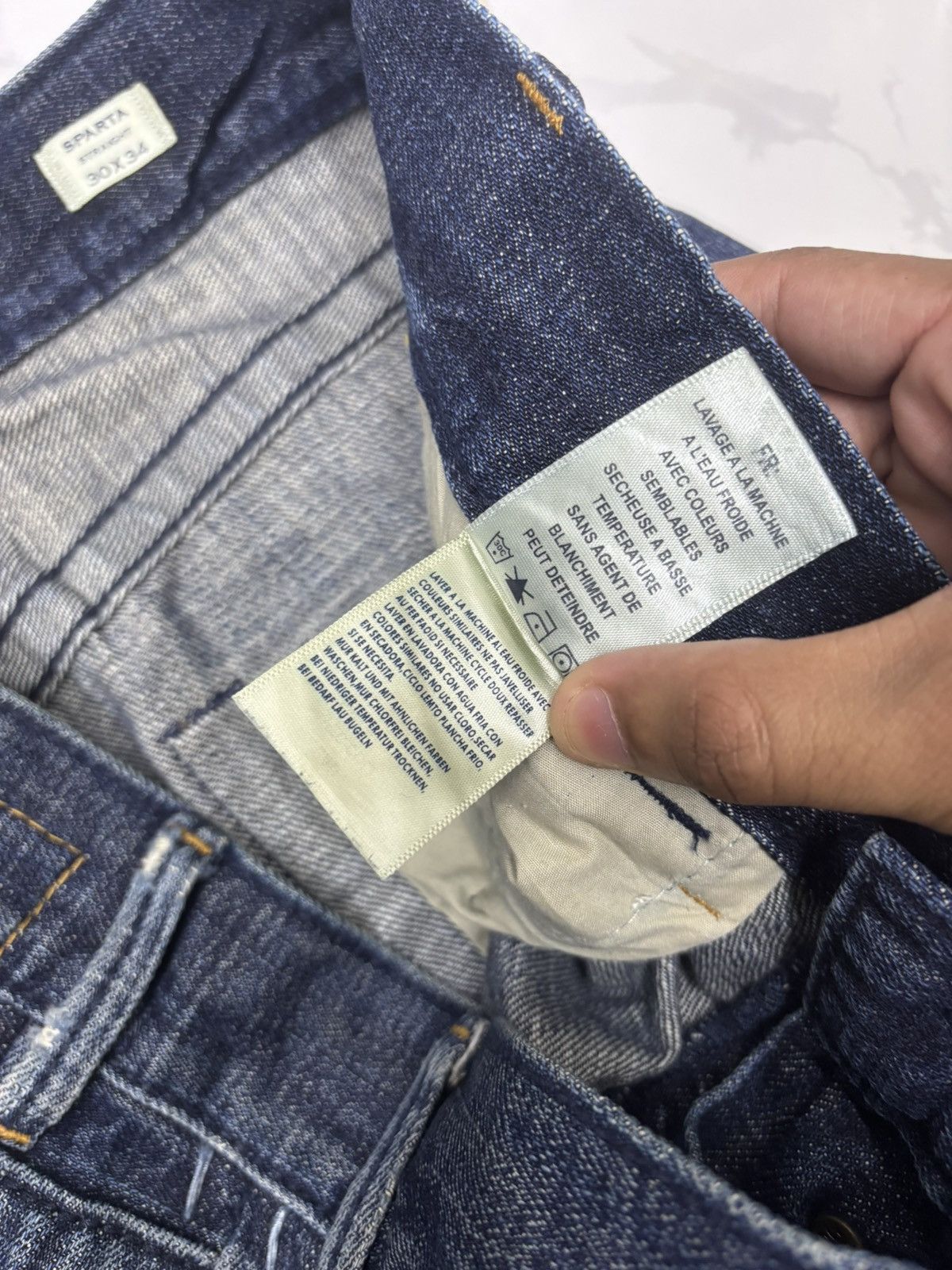 Kapital VINTAGE MEK DENIM SELVEDGE JEANS DENIM IF SIX WAS NINE Size US 34 / EU 50 - 16 Thumbnail