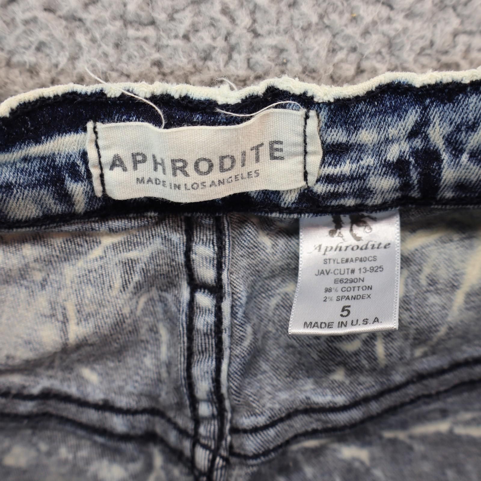 Other Aphrodites jeans sz 5 Straight Leg Split Side High Sz 5 Size 27" / US 4 / IT 40 - 9 Thumbnail