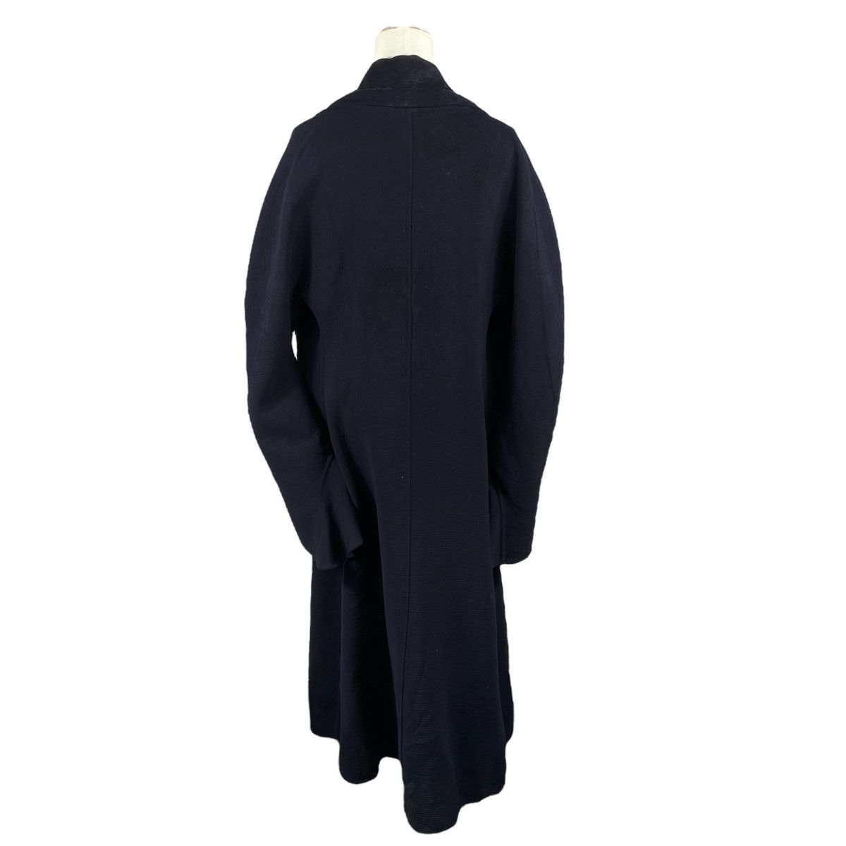 Yohji Yamamoto Vintage Yohji Yamamoto Signature Wide Collar Coat Jacket Size S / US 4 / IT 40 - 7 Thumbnail