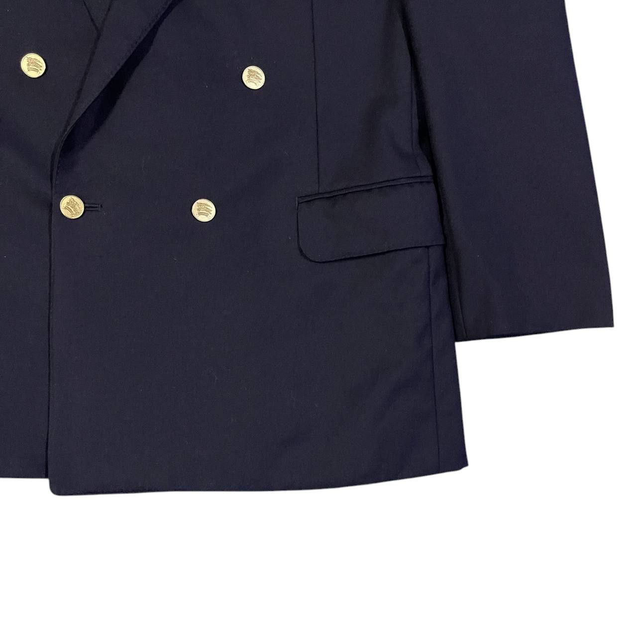 Burberry Vintage Burberry Gold Button Wool Coat Blazer Size US M / EU 48-50 / 2 - 4 Thumbnail