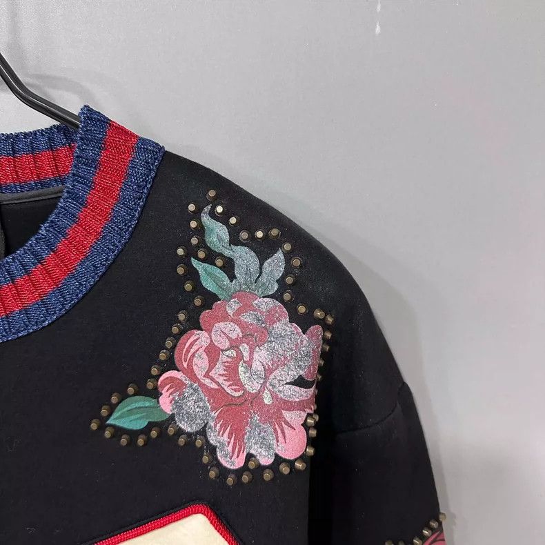Gucci Gucci Butterfly floral sweatshirt 2506-Nextarrow Size XXS / US 00 / IT 34 - 5 Thumbnail