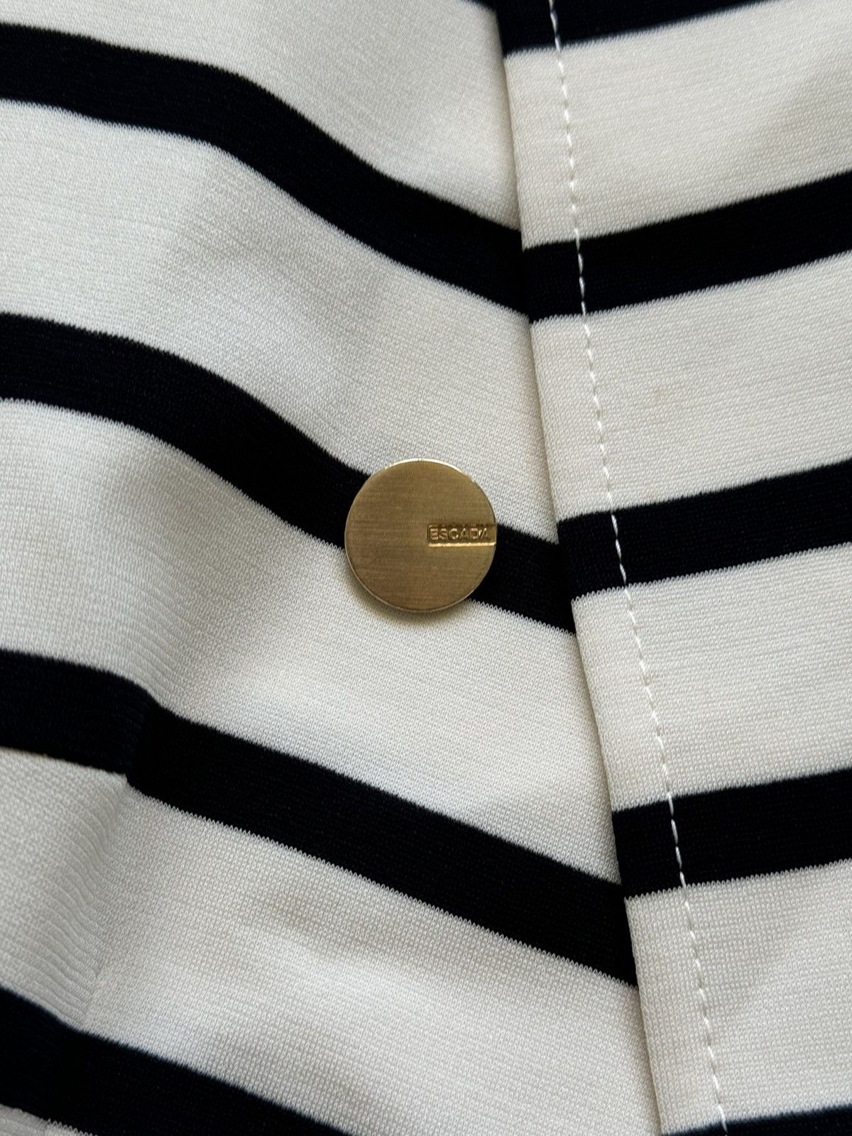 Designer × Escada × Escada Sport Escada striped blazer jacket Size M / US 6-8 / IT 42-44 - 4 Thumbnail