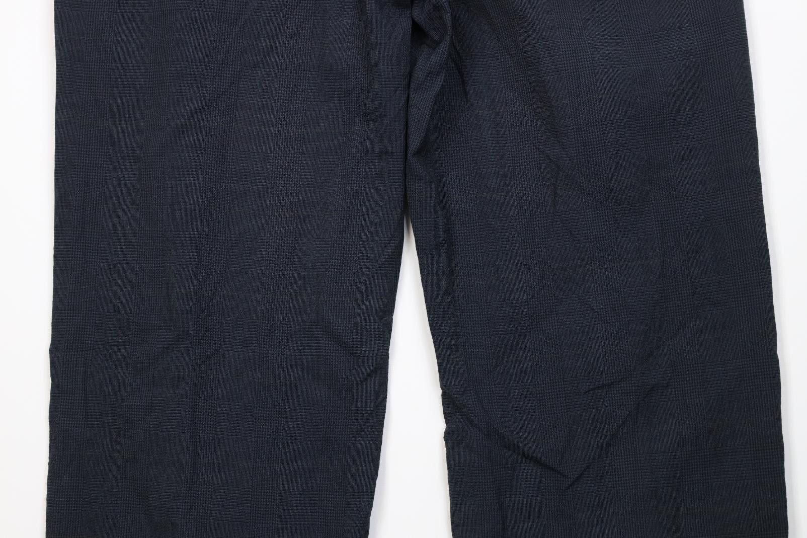 Burberry Vintage 90s Burberry Wool Knit Wide Leg Chino Pants Plaid Size US 32 / EU 48 - 14 Thumbnail
