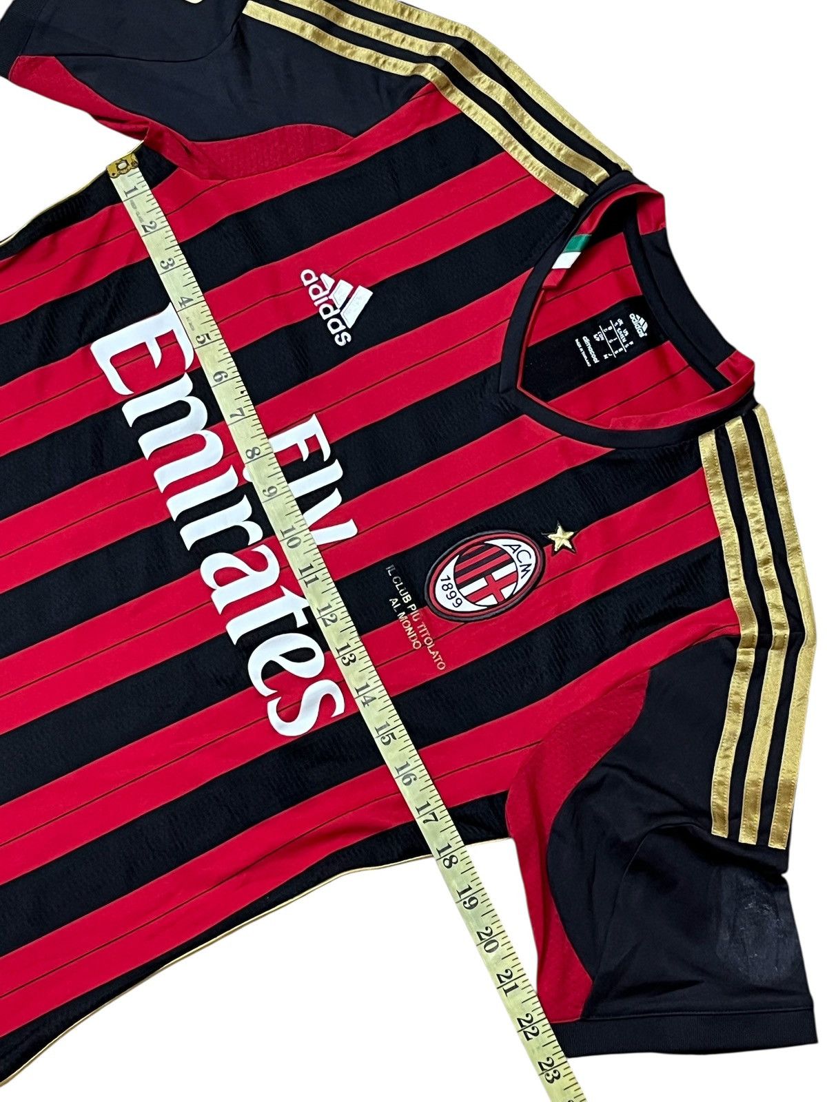 Adidas AC MILAN 2013 home jersey by adidas #10 keisuke honda Size US S / EU 44-46 / 1 - 15 Thumbnail