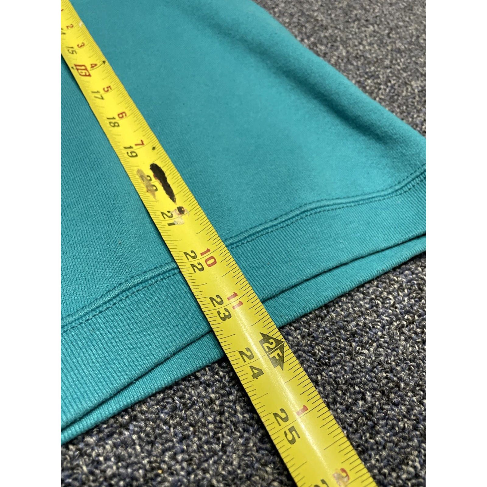 Altea VINTAGE Sweatshirt Mens L Teal 80s 90s Casualwear Boxy Knit Crew Neck Cotton Polyester Pullover Regular Long Sleeve Green 80s 90s Mens Size US L / EU 52-54 / 3 - 4 Thumbnail