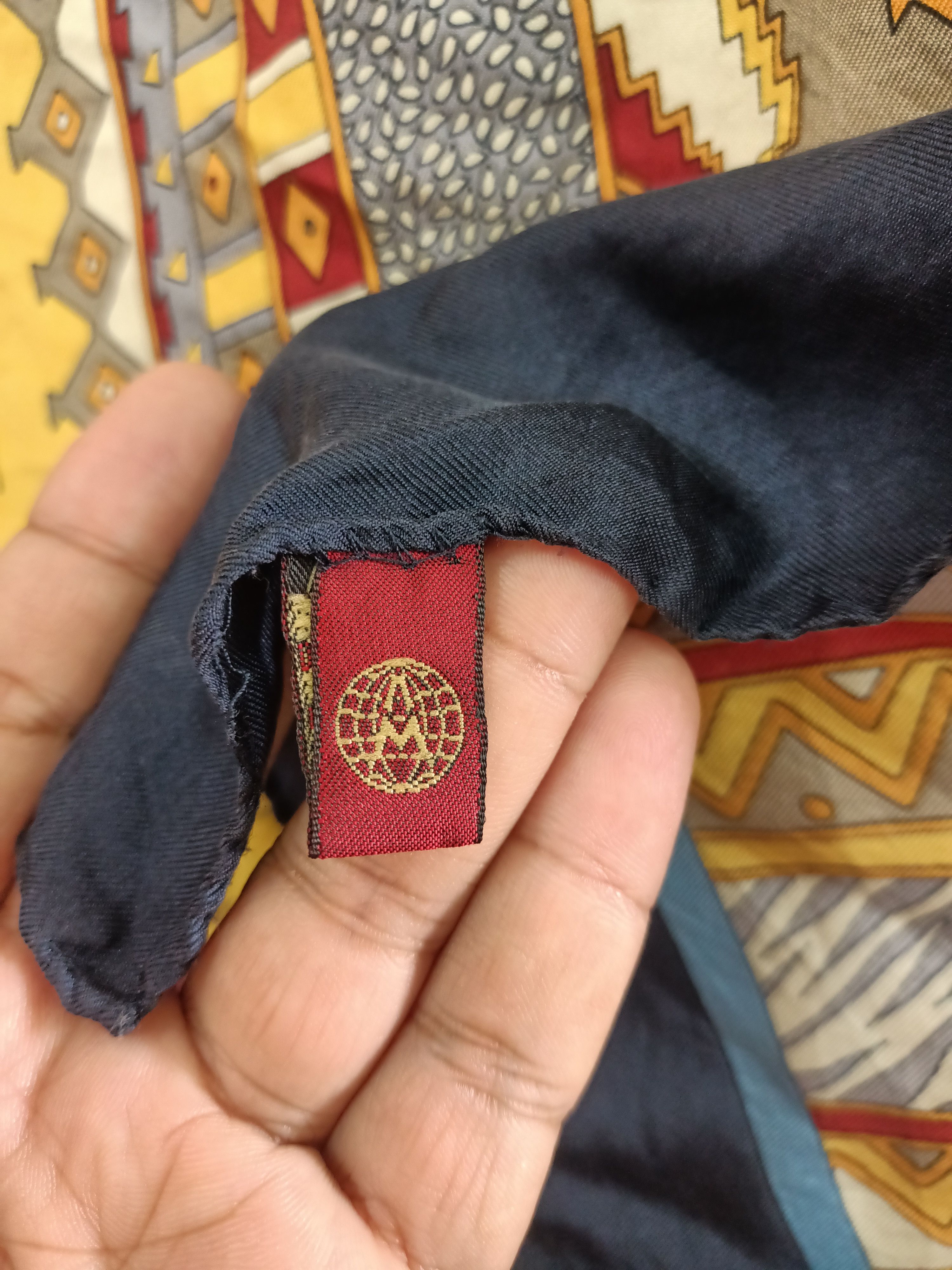 Alviero Martini Vintage Alviero Martini Hand Made Silk Scarves Size ONE SIZE - 4 Thumbnail