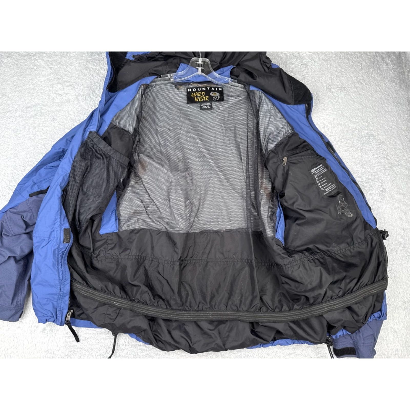 Mountain Hardwear Mountain Hardwear Jacket Men XL Blue Full Zip Hooded Ski Jacket Regular Outdoor Mens Size US XL / EU 56 / 4 - 2 Thumbnail