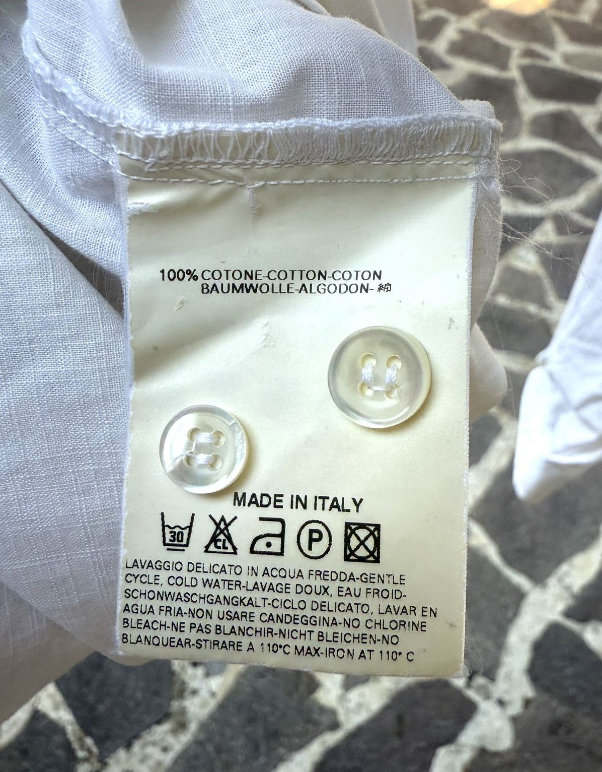 Maison Margiela Martin Margiela Line 10 White Shirt – SS2003 – Collectors Size US M / EU 48-50 / 2 - 8 Thumbnail