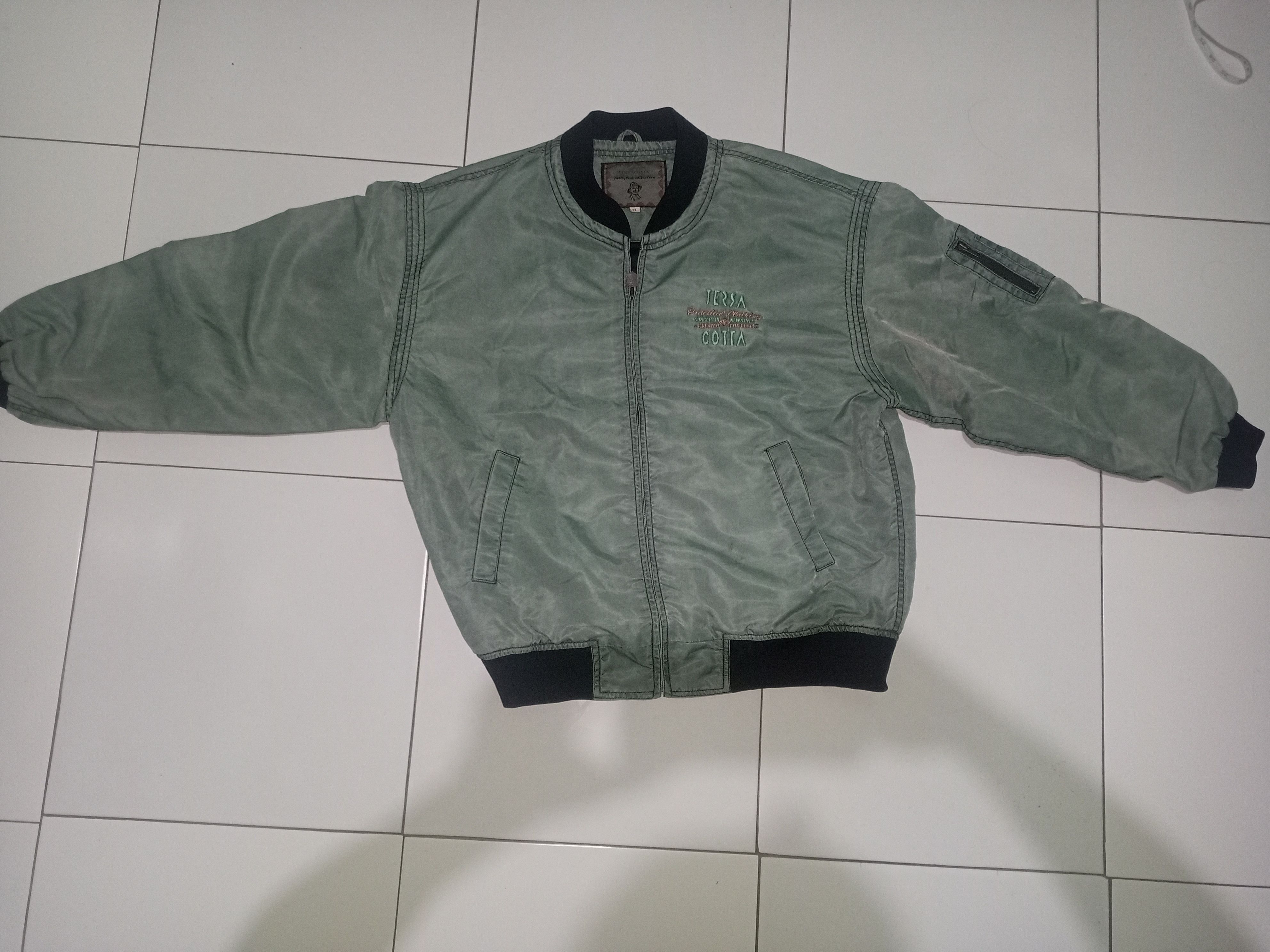 image of Roots Vintage Terracotta Jacket! in Green, Men's (Size Large)