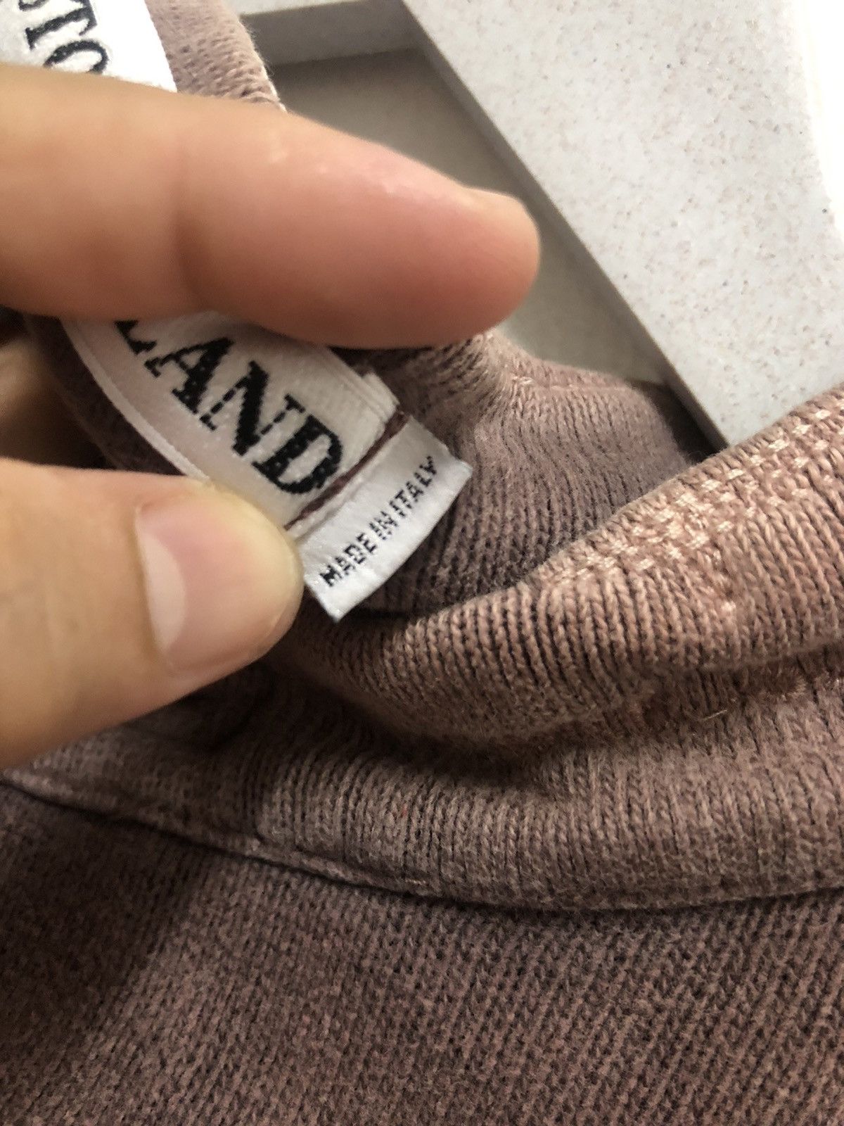 Stone Island × Vintage Vtg Stone Island Button Up Fleece Sweatshirt Size US XL / EU 56 / 4 - 5 Thumbnail