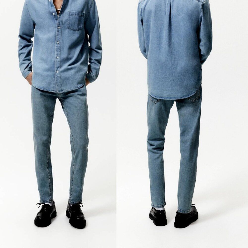 Zara NWT New Zara Basic Slim Fit Jeans Size 30 Size US 30 / EU 46 - 1 Thumbnail