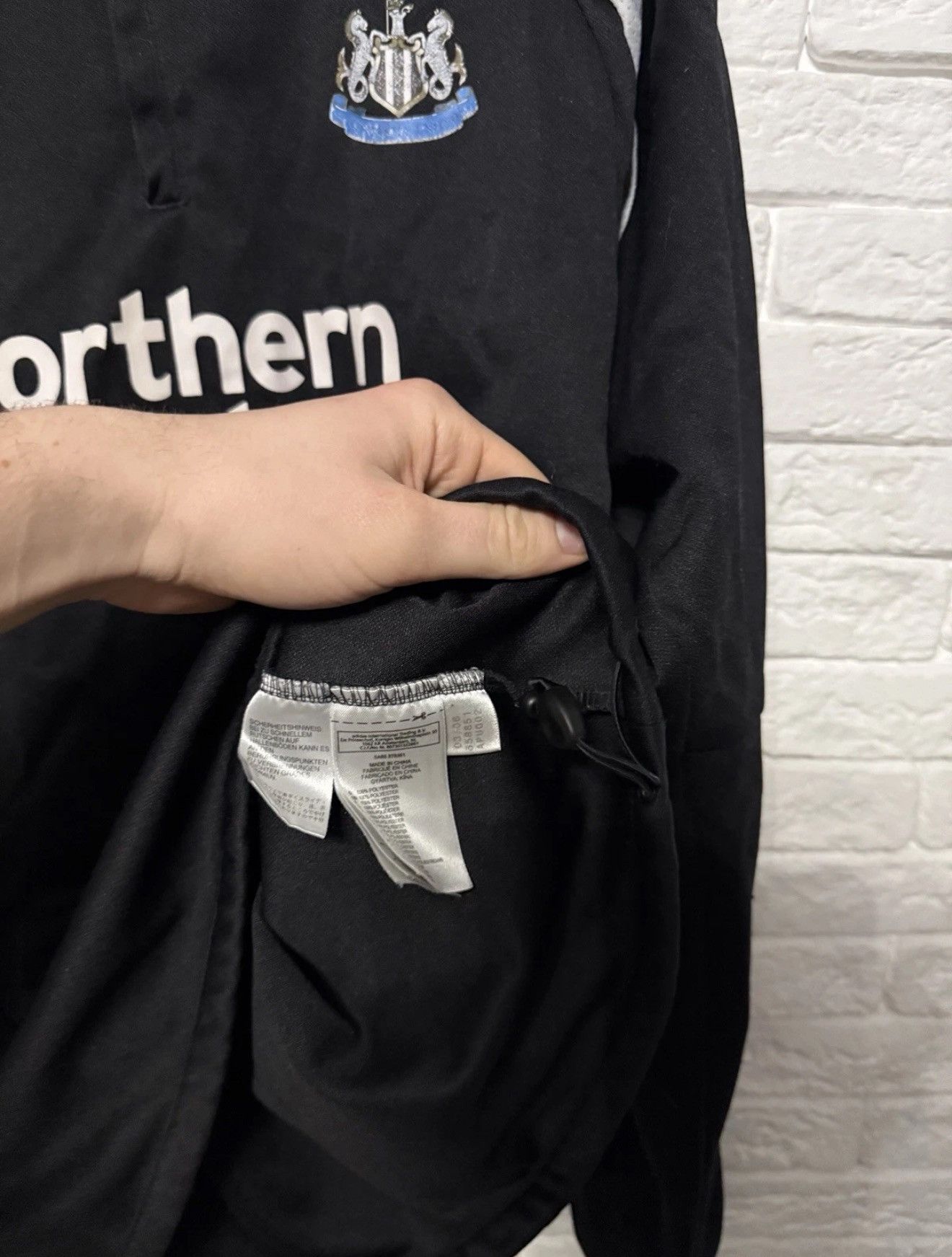 Adidas Adidas Newcastle 07/08 Jersey Training 1/4 Zip Sweatshirt Size US L / EU 52-54 / 3 - 7 Thumbnail