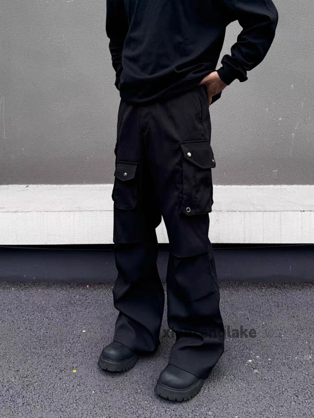 Designer × Japanese Brand × Vintage utility outdoor workwear military tactical baggy pants Size US 28 / EU 44 - 2 Thumbnail