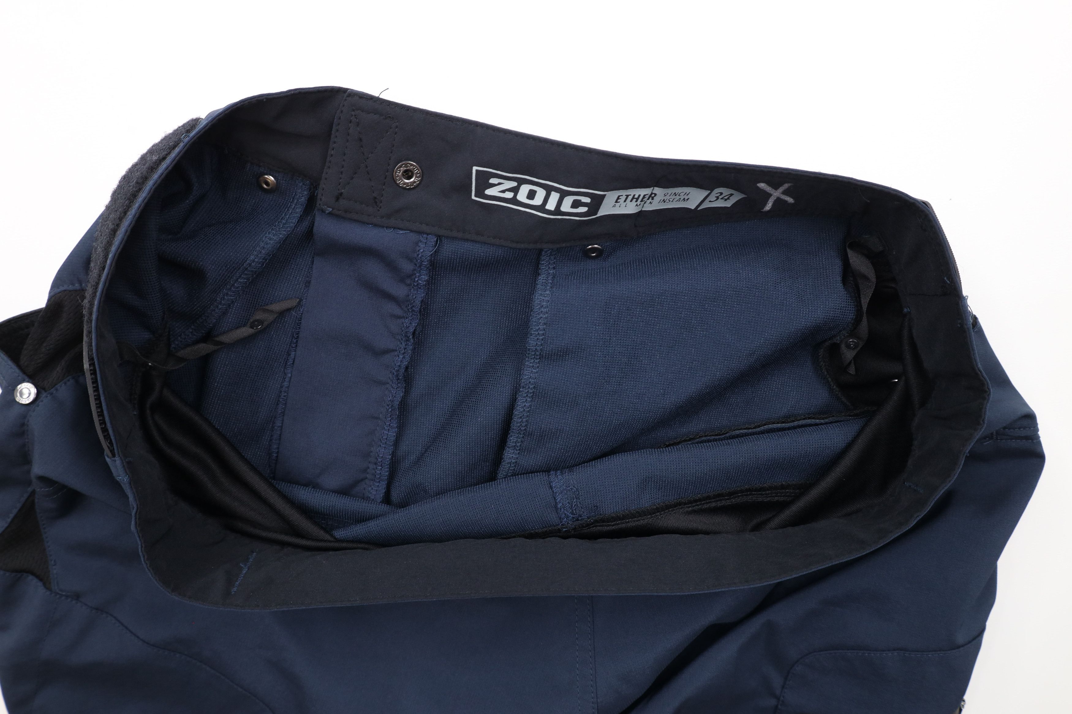 Vintage Zoic Stretch 9" Ether Bicycle Cycling Cargo Shorts Navy Blue Size US 34 / EU 50 - 9 Thumbnail