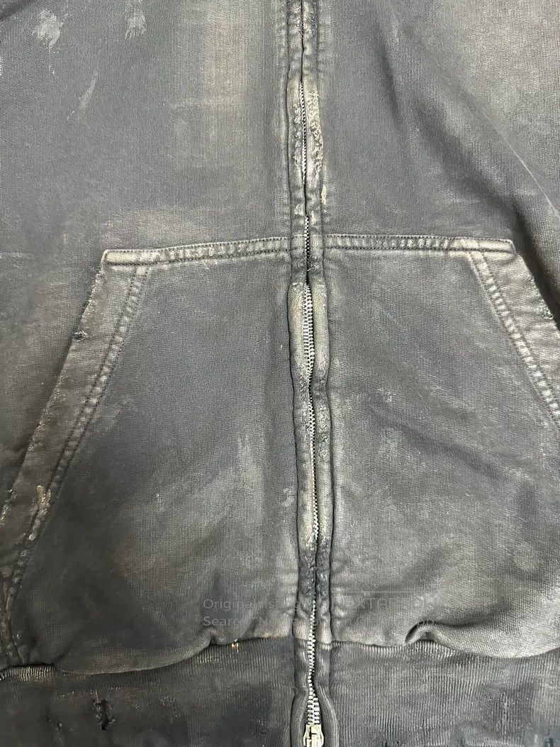 Balenciaga Balenciaga Solid Color Ribbed Sleeve Hooded Long Sleeve Ja Size US XS / EU 42 / 0 - 3 Thumbnail