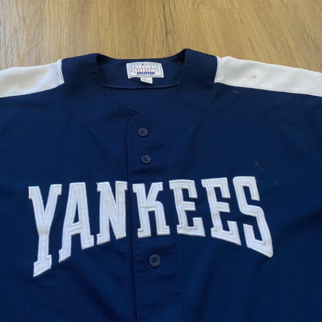 Starter Starter navy and white New York Yankees baseball Size US L / EU 52-54 / 3 - 3 Thumbnail