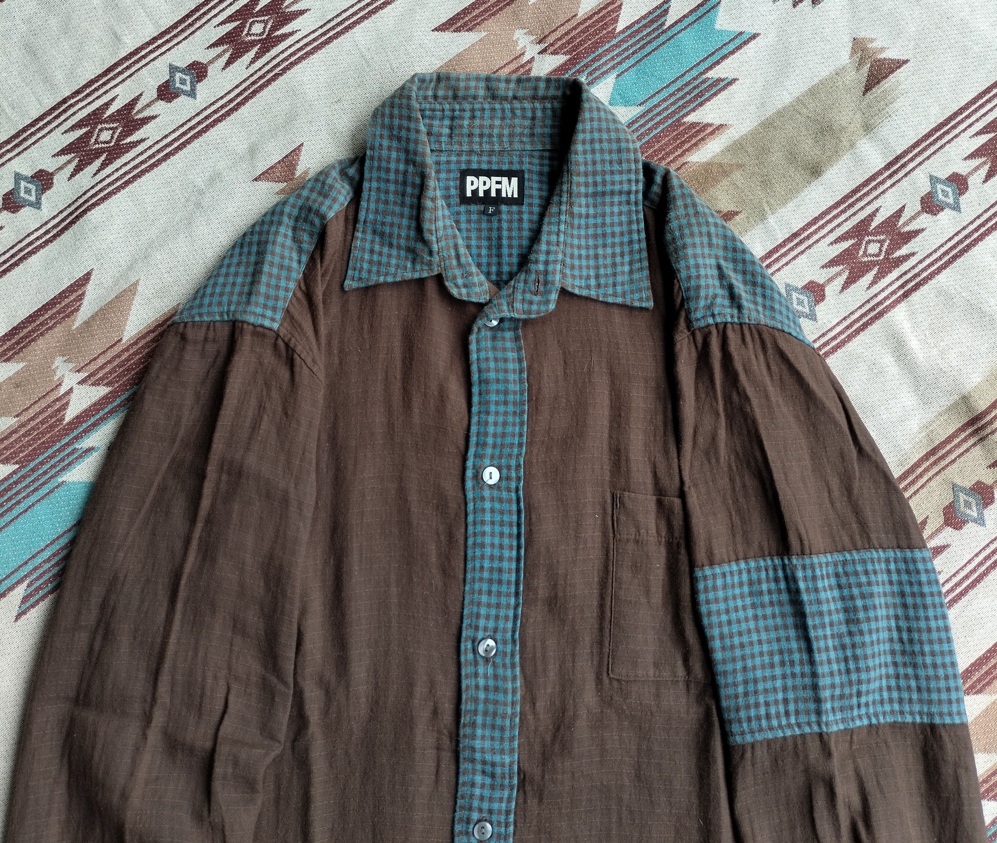 PPFM 2000s PPFM hybrid pladi basic Ls shirt Size US S / EU 44-46 / 1 - 2 Thumbnail
