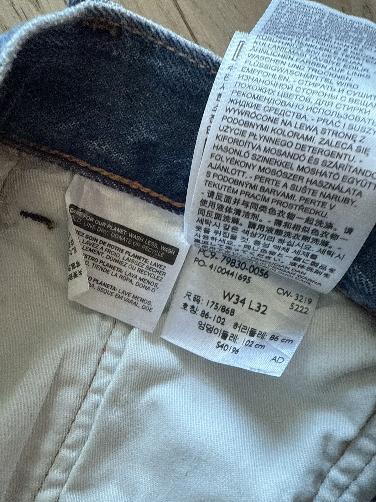Levi's 501 ‘93 Jeans Size US 34 / EU 50 - 5 Thumbnail