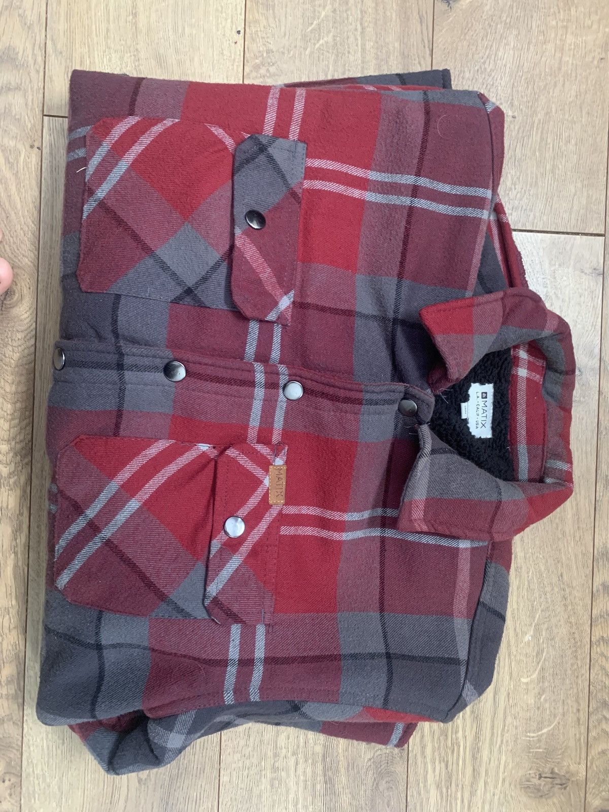 Matix Red Flanel Size US M / EU 48-50 / 2 - 4 Thumbnail