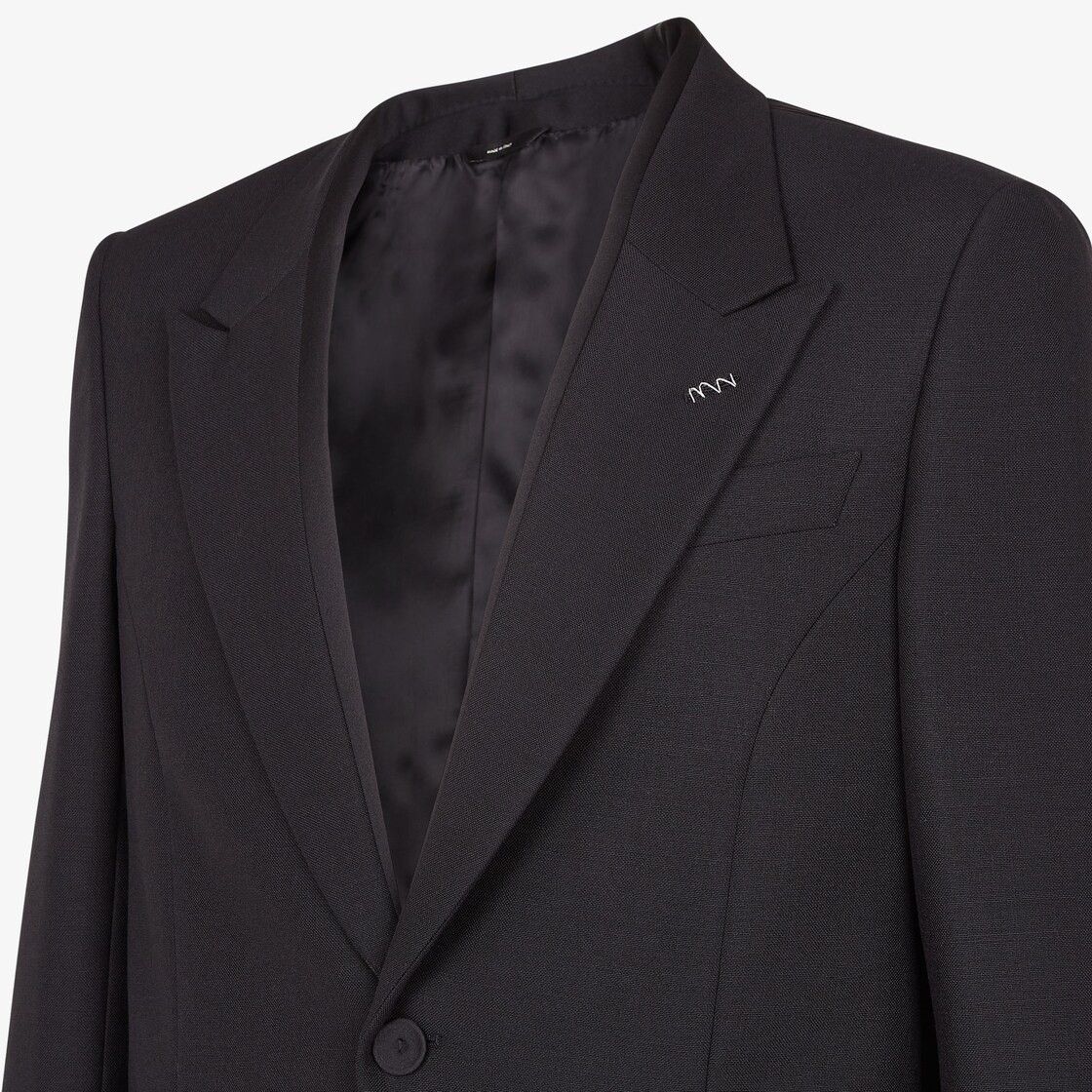 Fendi o1loc1c0824 Suit in Black Size 48R - 5 Thumbnail
