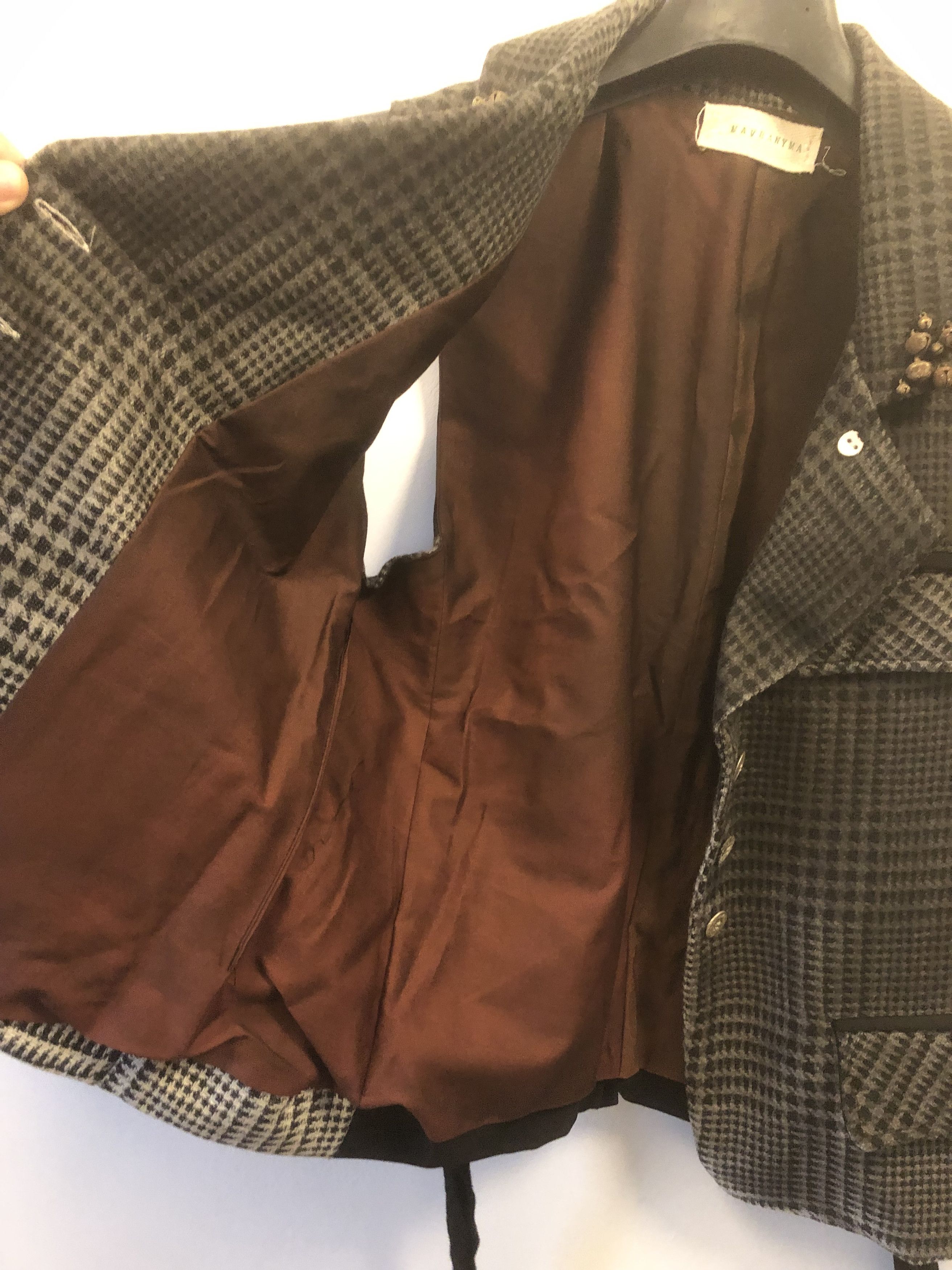 Mavranyma MAVRANYMA - pied de poule dyed vest Size M / US 6-8 / IT 42-44 - 9 Thumbnail