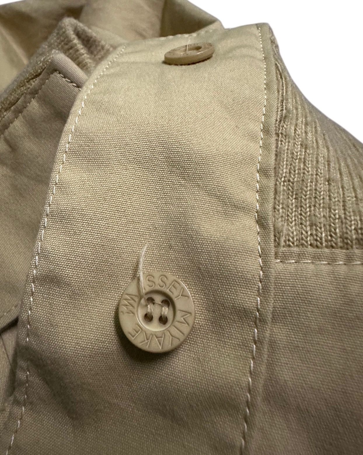 Issey Miyake vintage Issey Miyake apron jacket with a stand collar Size US L / EU 52-54 / 3 - 10 Thumbnail