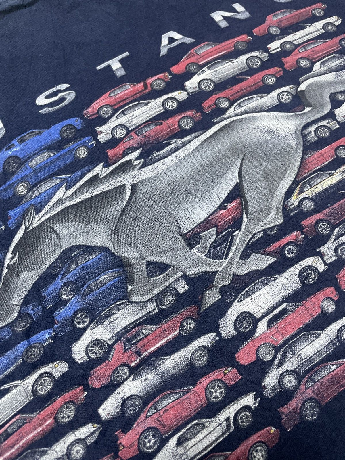 Mustang × Vintage Vintage mustang t-shirt Size US M / EU 48-50 / 2 - 5 Thumbnail