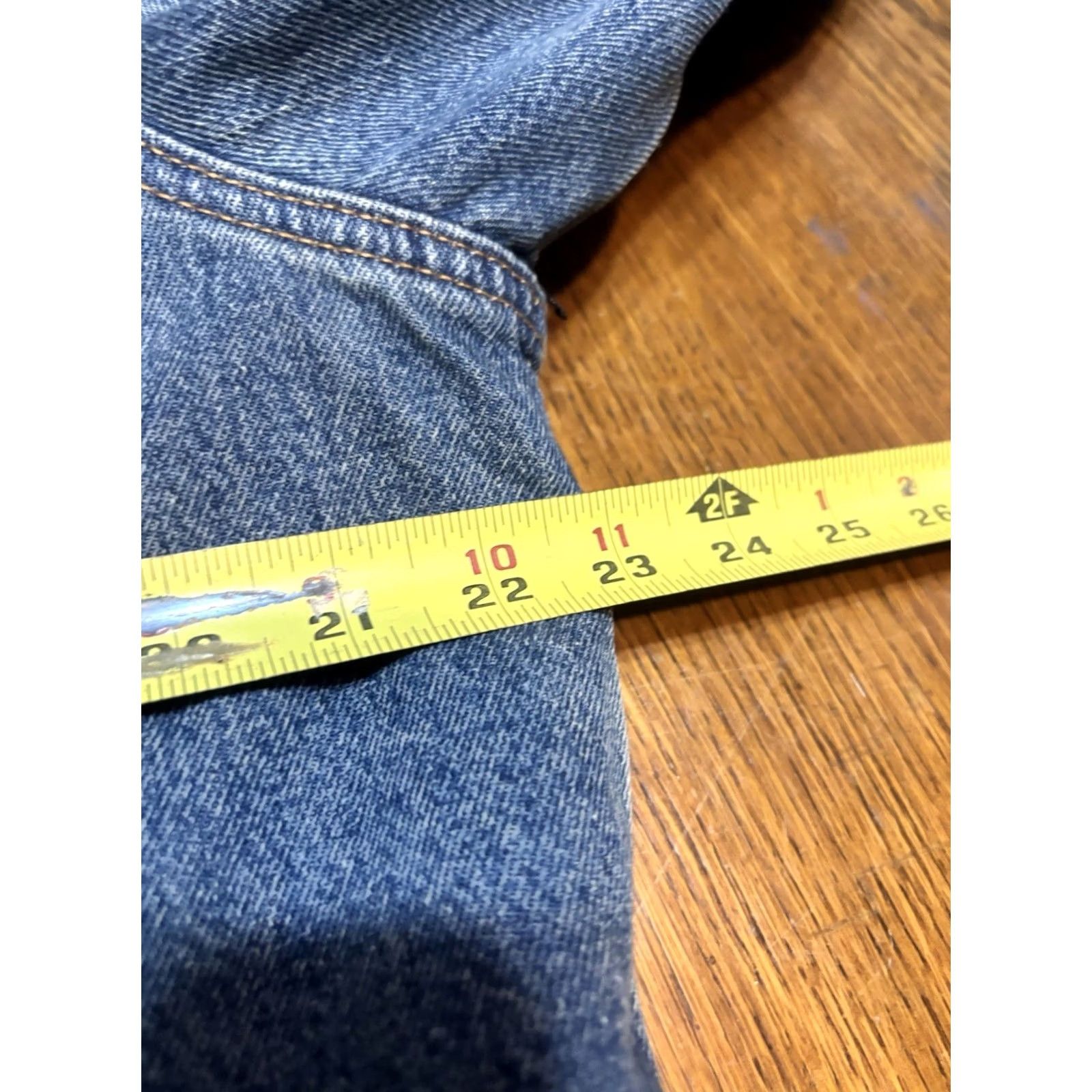 Levi's Levi's Mens Medium Blue Denim Sherpa Bomber Jacket Casual Trucker Size US M / EU 48-50 / 2 - 4 Thumbnail