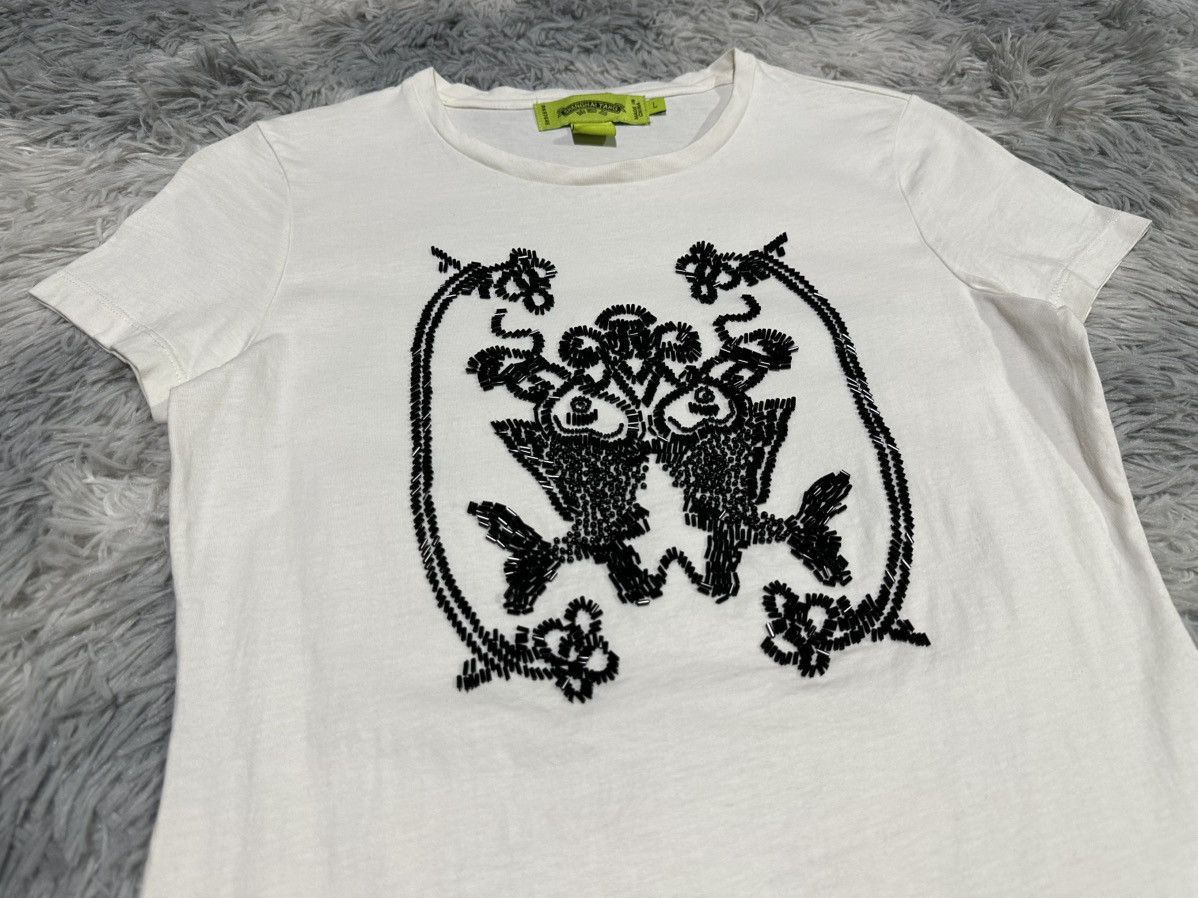 Shanghai Tang 🔥Vintage Shanghai Tang Shirt Hand Beaded Graphic Embroidered Size US S / EU 44-46 / 1 - 2 Thumbnail