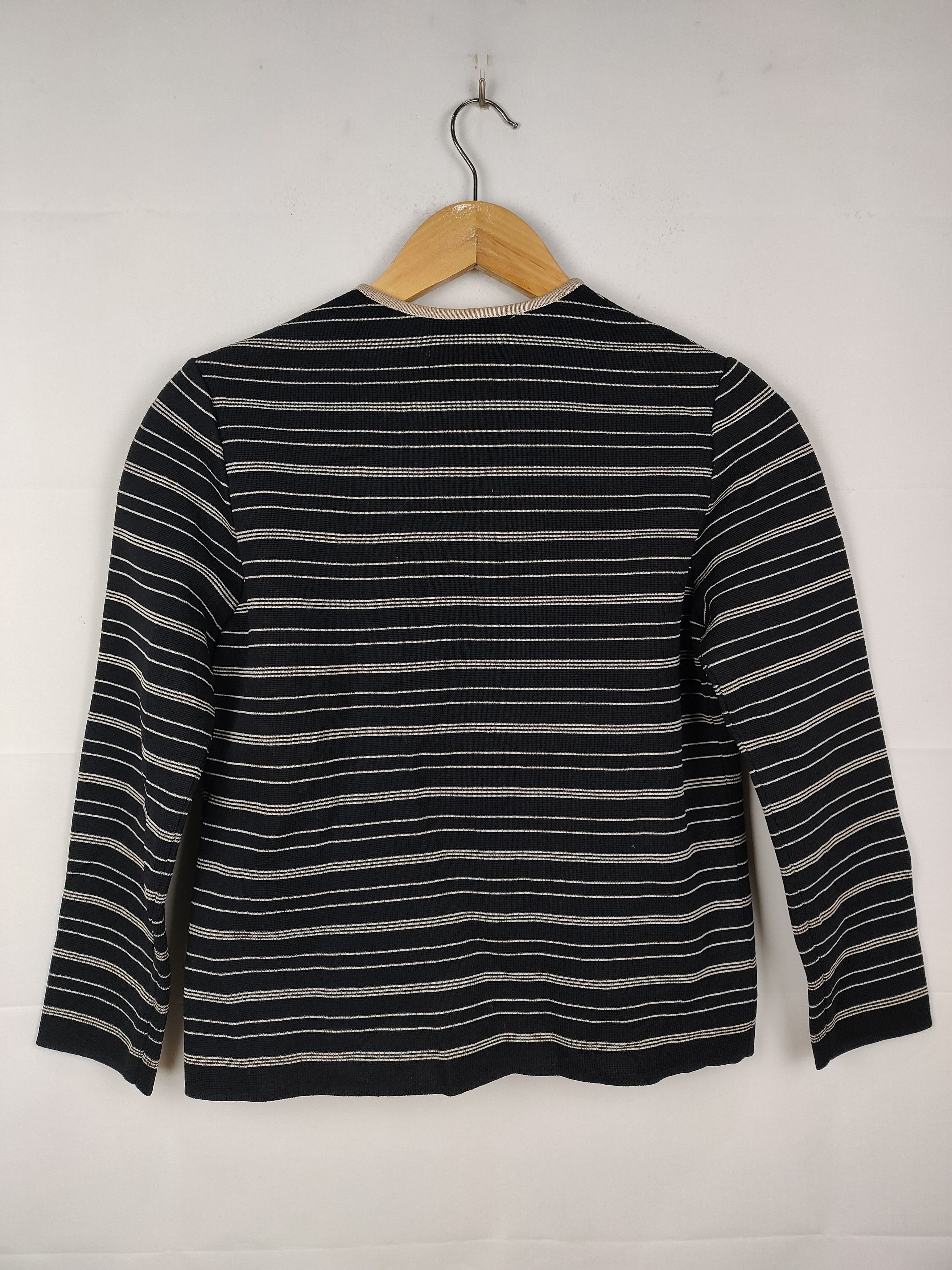Nike Vintage Nike Knit Suit Stripe Cardigan Size M / US 6-8 / IT 42-44 - 5 Thumbnail