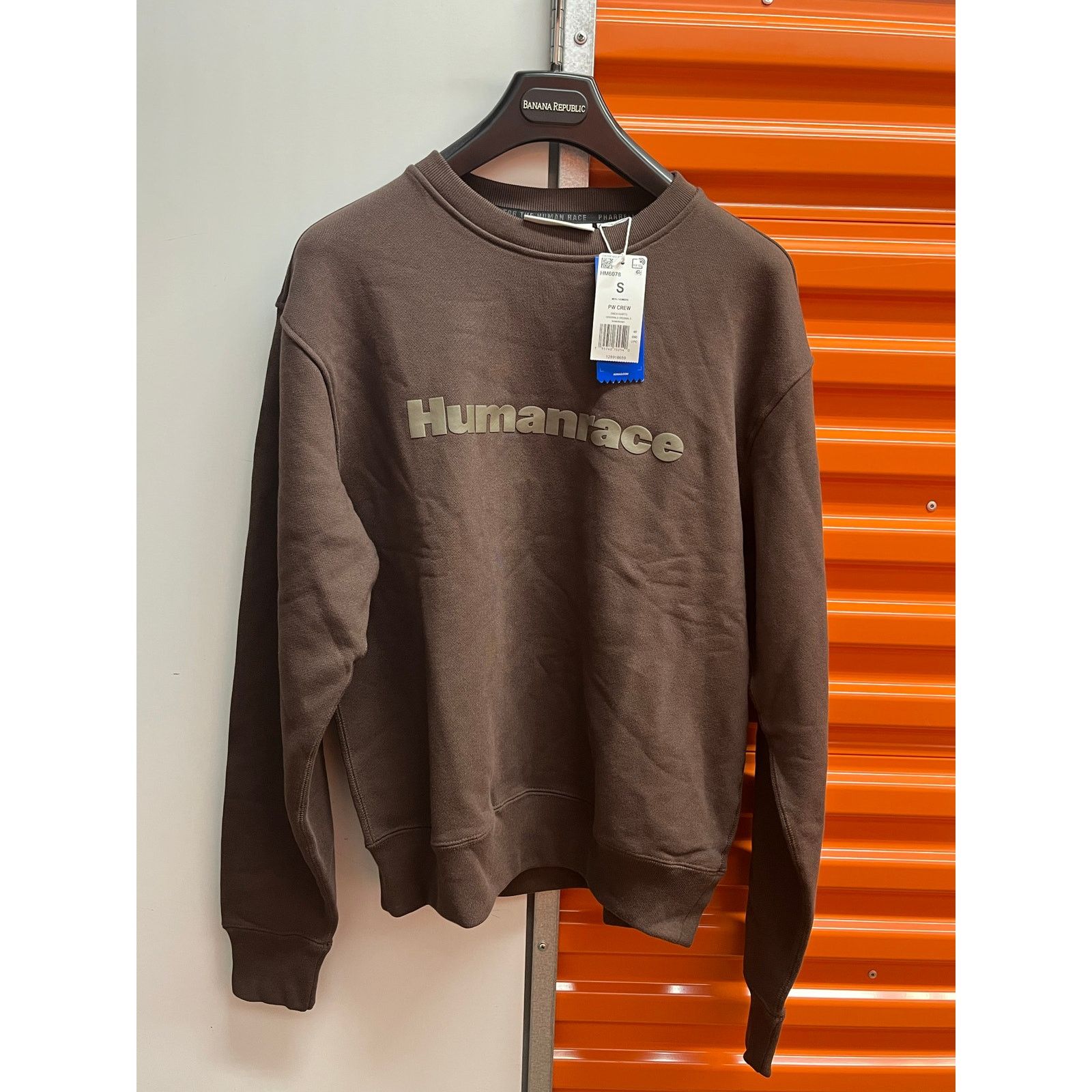 Adidas adidas x Humanrace - Brown Tonal Logo Sweater/ s / NWT Size US S / EU 44-46 / 1 - 2 Thumbnail