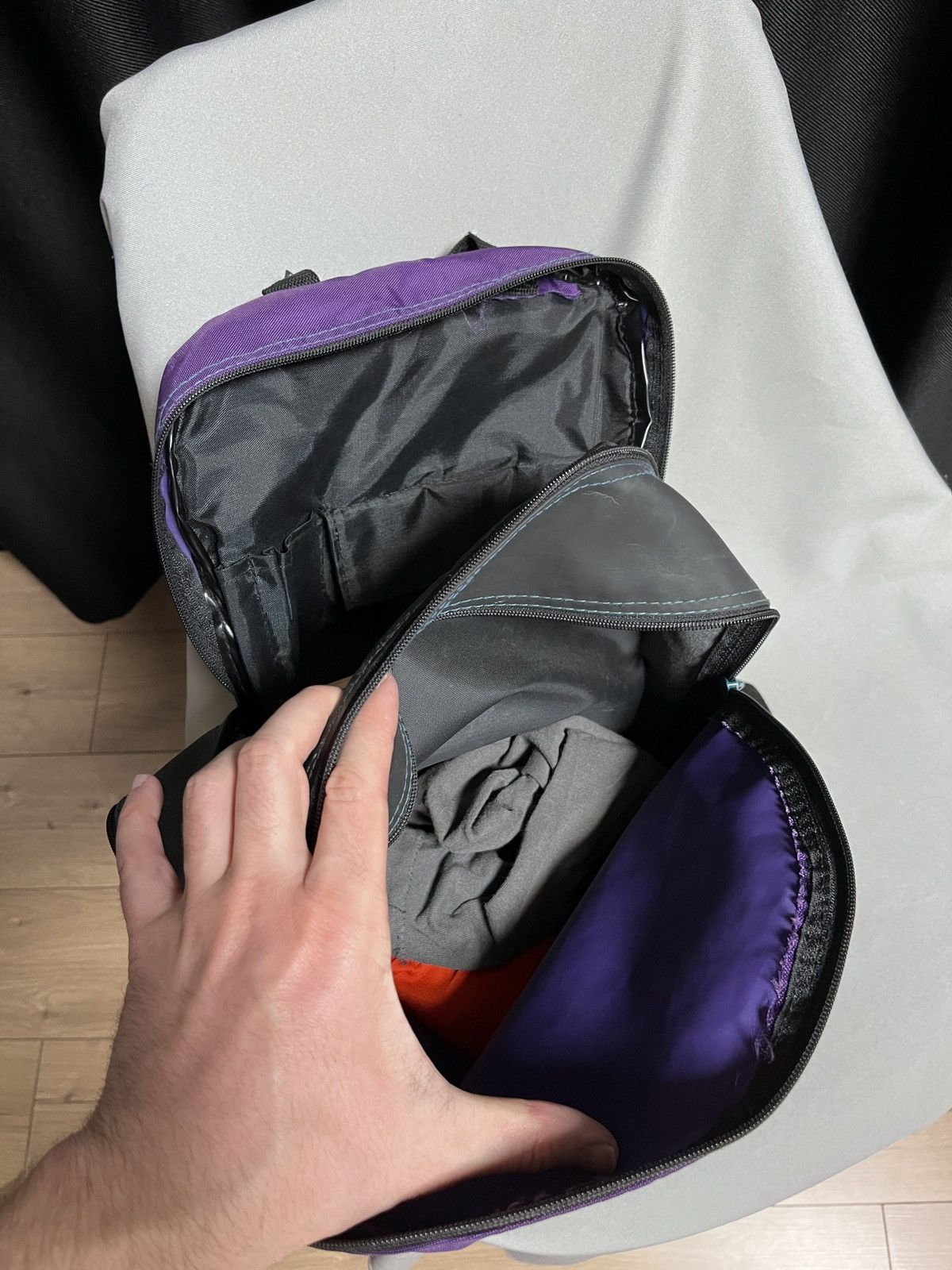 Nike Nike Vintage Violet Evangelion Style Vintage Backpack Size ONE SIZE - 15 Thumbnail