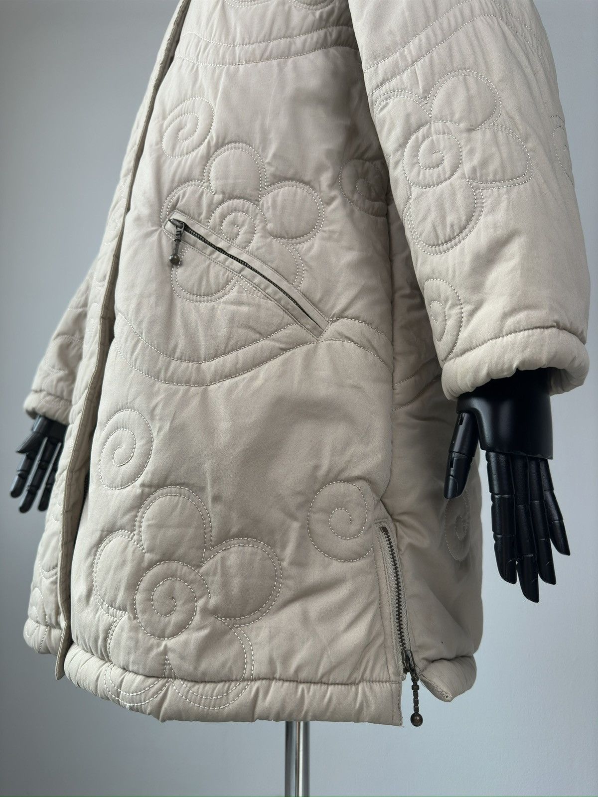 Gudrun Sjoden Vintage GUDRUN SJODEN Flower Jacket Hooded size S Size S / US 4 / IT 40 - 11 Thumbnail
