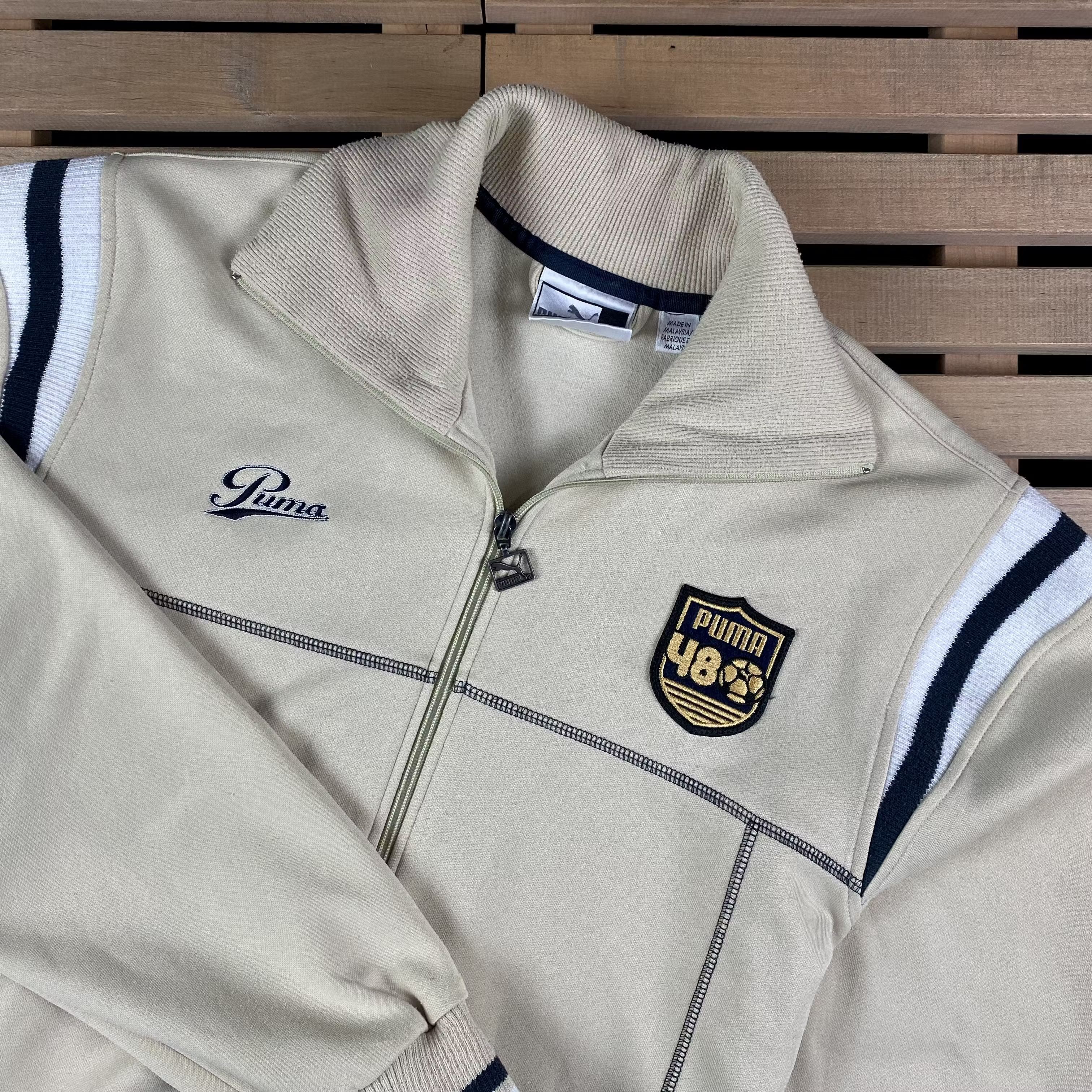 Puma × Vintage Mens Bomber Jacket Puma Vintage 48 ball Size L Size US L / EU 52-54 / 3 - 2 Thumbnail