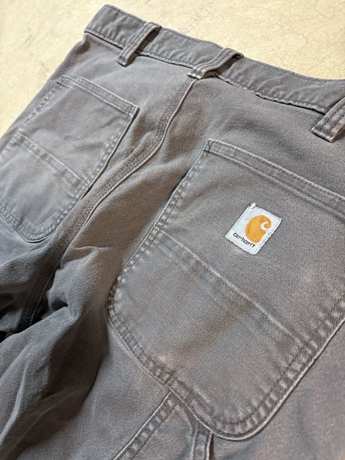 Carhartt Carhartt Y2K Relaxed Fit Smoke Gray Carpenter Pants 34x32 Size US 34 / EU 50 - 2 Thumbnail
