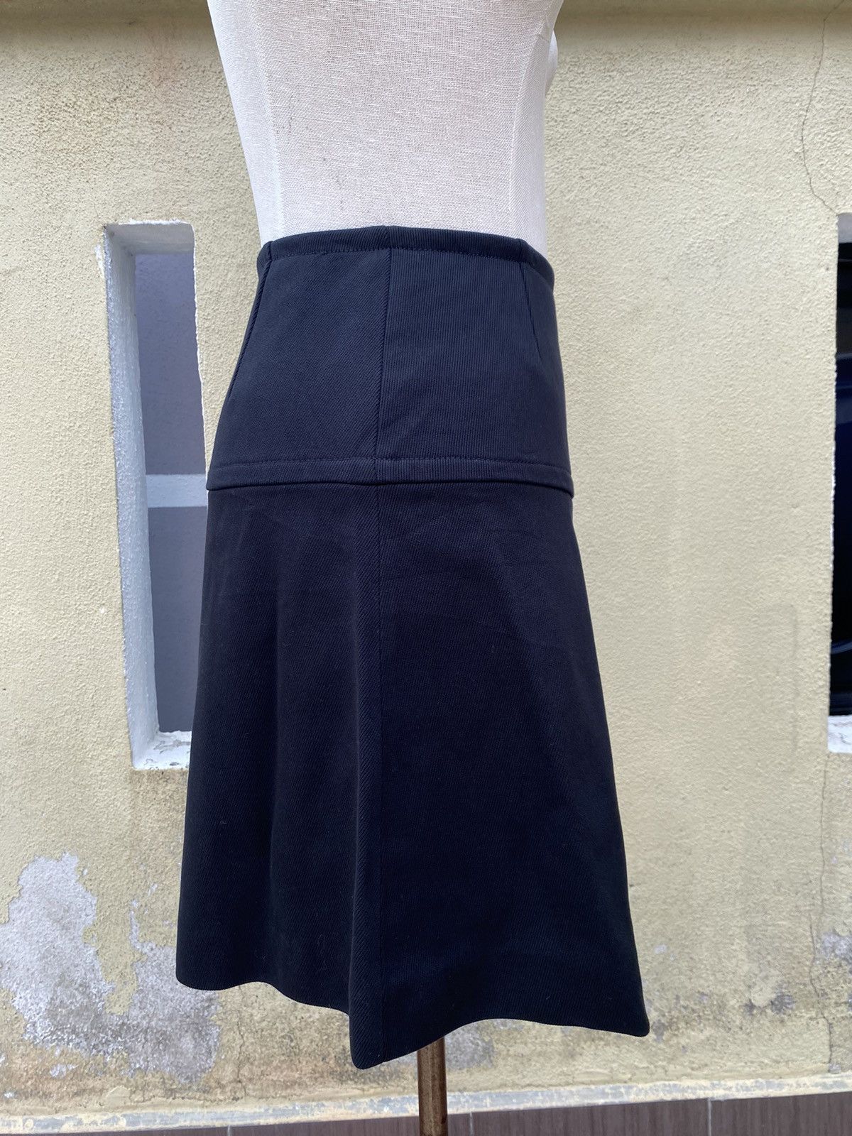 Miu Miu AMM1 2014 551 black mini skirt Size 27" / US 4 / IT 40 - 5 Thumbnail
