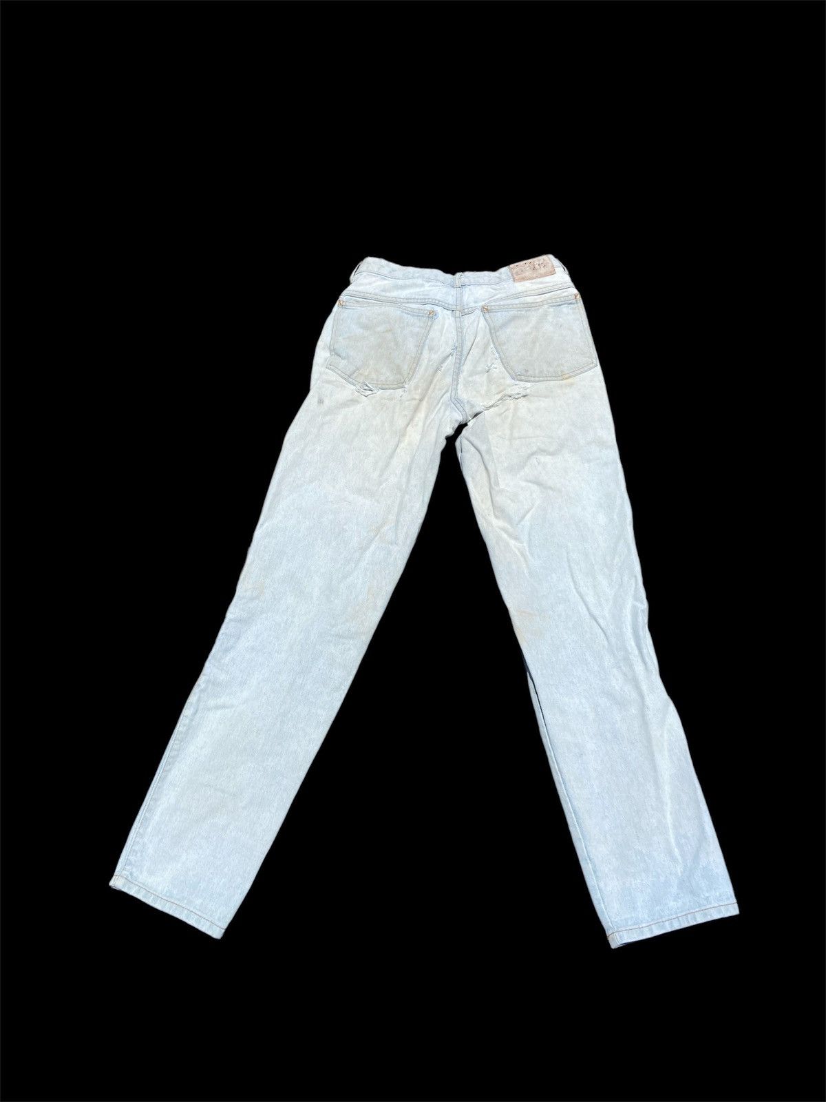 Marithe + Francois Girbaud × Vintage Distressed Marithe Francois Girboud Denim Size US 30 / EU 46 - 2 Thumbnail
