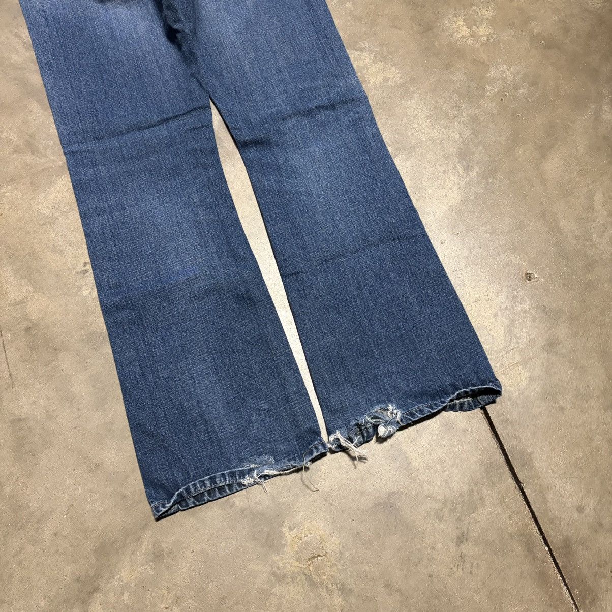 Levi's Vintage Levis 517 Bootcut Denim Jeans Grunge Western Cowboy Size US 30 / EU 46 - 8 Thumbnail