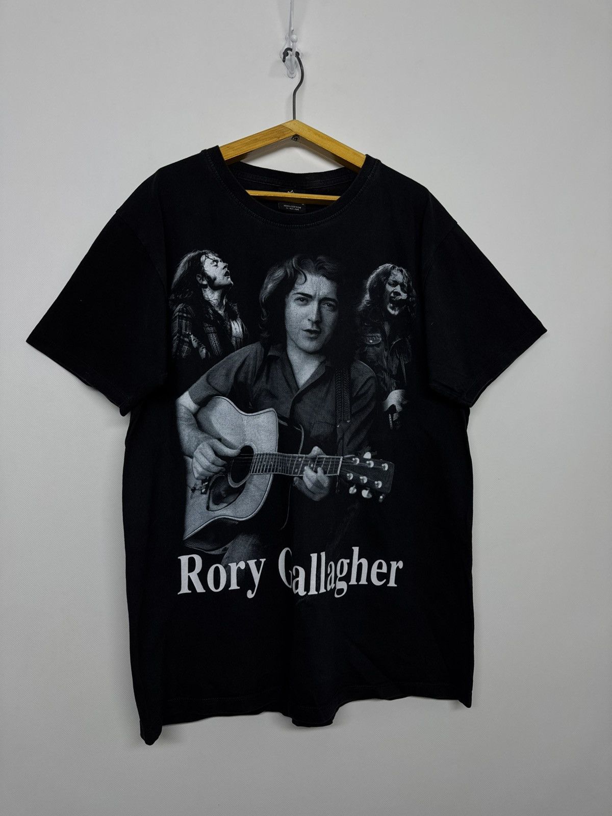 Vintage Vintage Y2k Rory Gallagher Rock Band T-Shirt Size US L / EU 52-54 / 3 - 7 Thumbnail