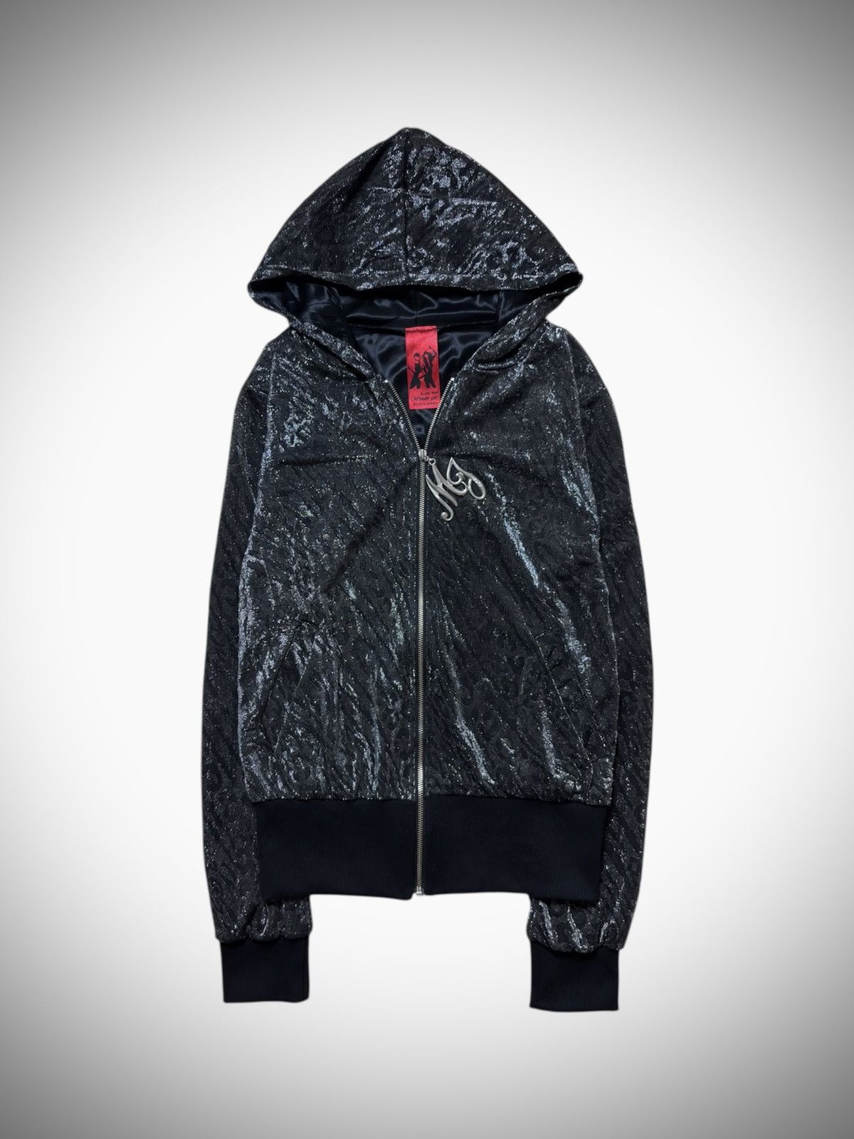 Other Unknown - Y2K Glitter hoodie Size S / US 4 / IT 40 - 1 Thumbnail