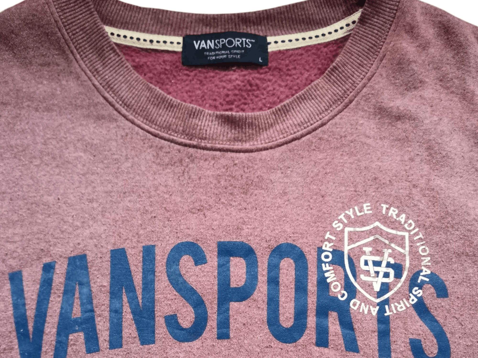 Designer × Vans Vintage Vansport Sweatshirt Size US L / EU 52-54 / 3 - 2 Thumbnail