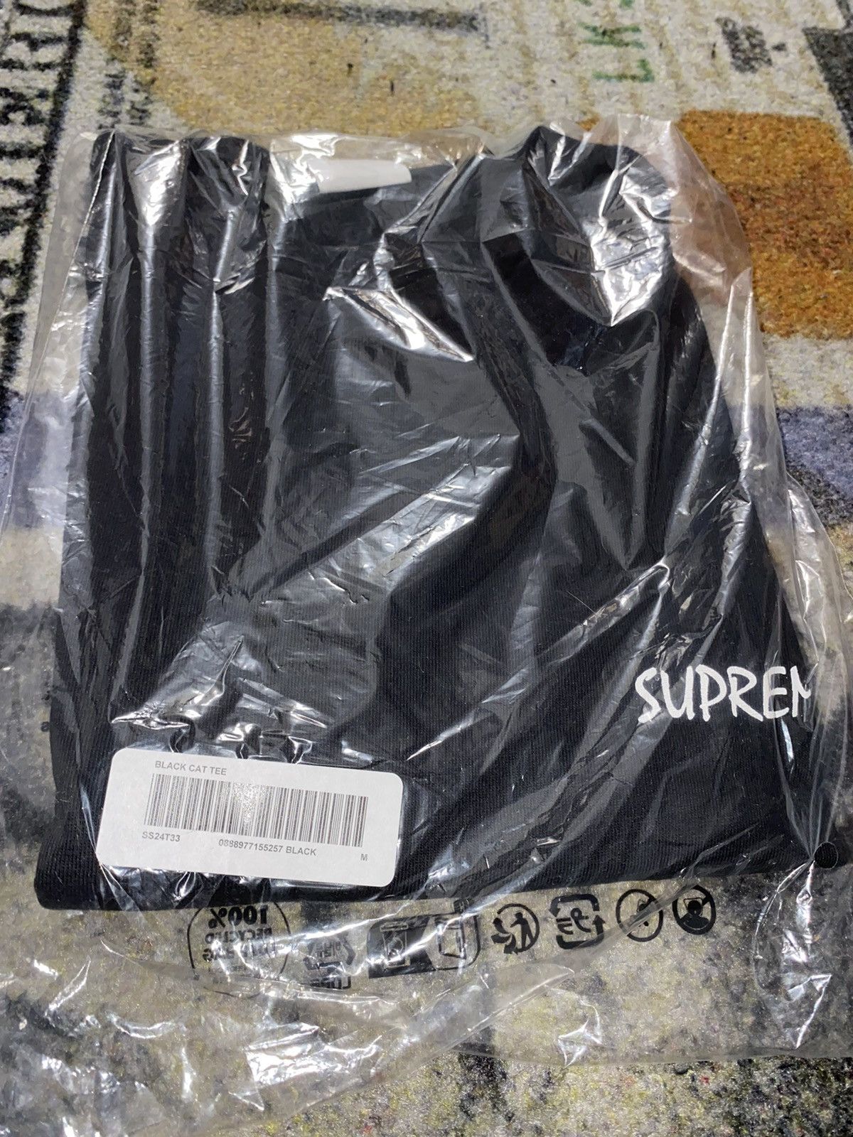 Supreme Supreme Black Cat Tee Size US M / EU 48-50 / 2 - 5 Thumbnail