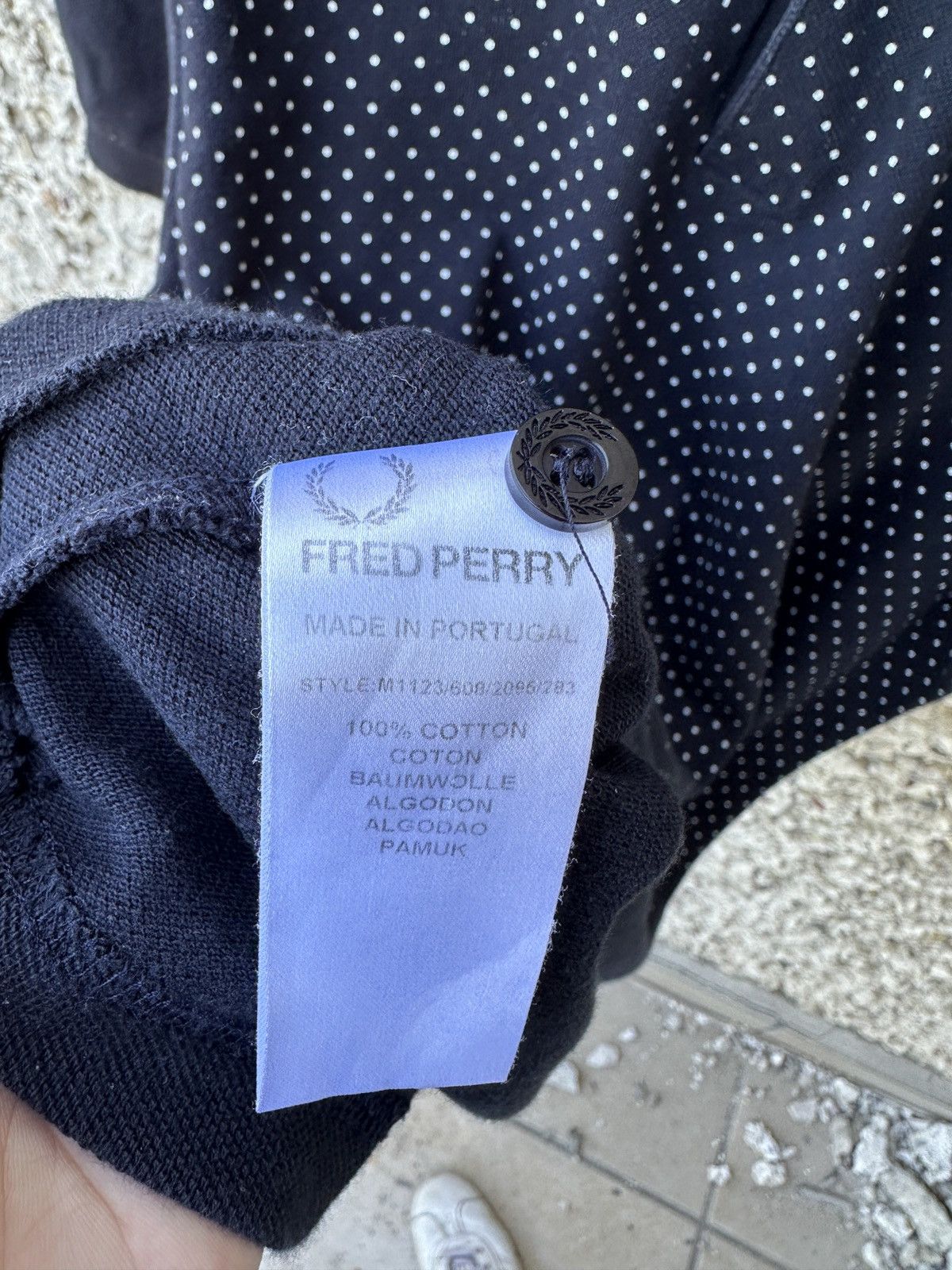 Fred Perry Fred Perry big logo dot polo shirt Size US M / EU 48-50 / 2 - 5 Thumbnail