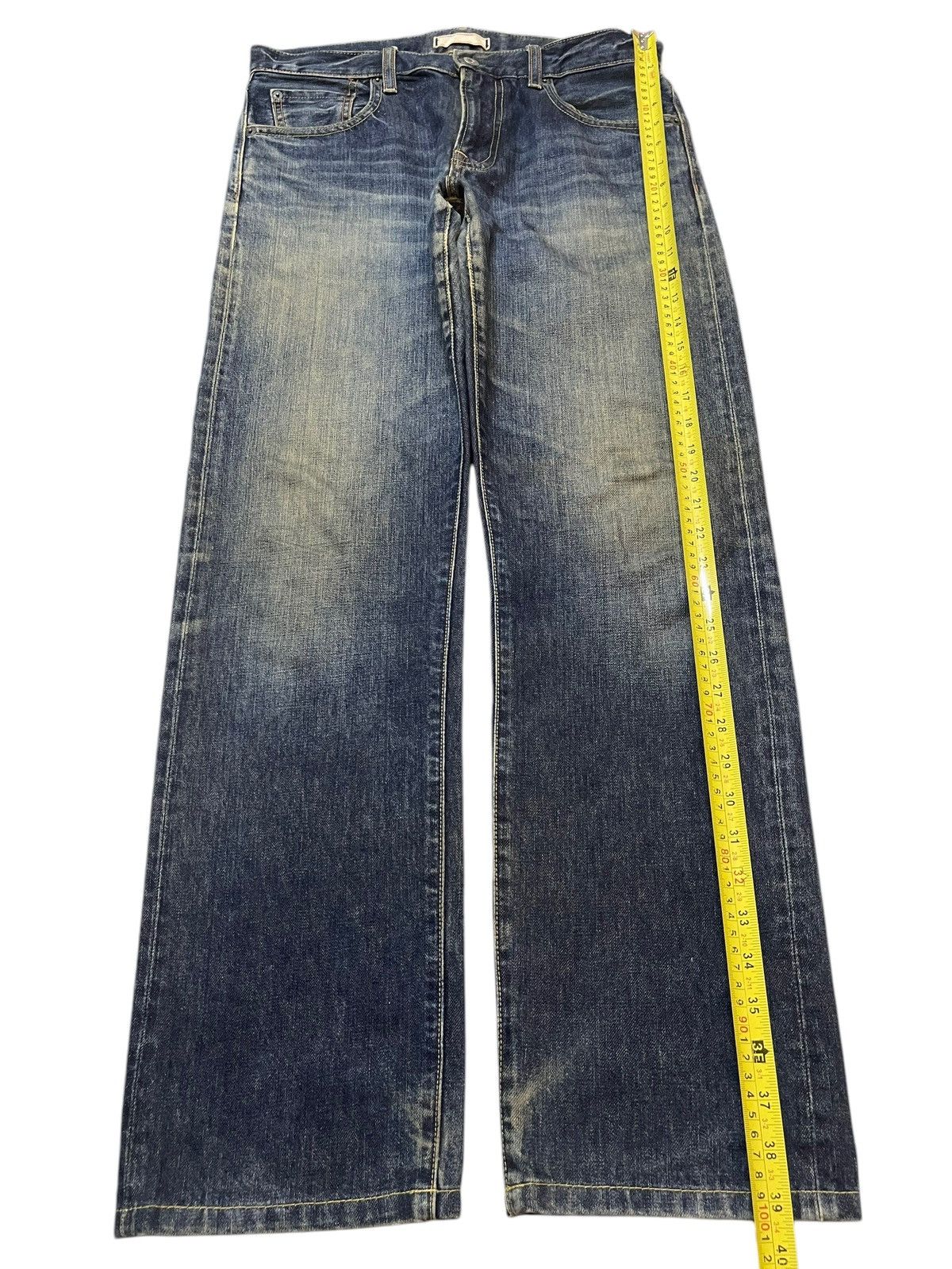 Uniqlo Vintage Japanese Uniqlo Mud Faded Wash Style Jeans Size US 31 - 12 Thumbnail
