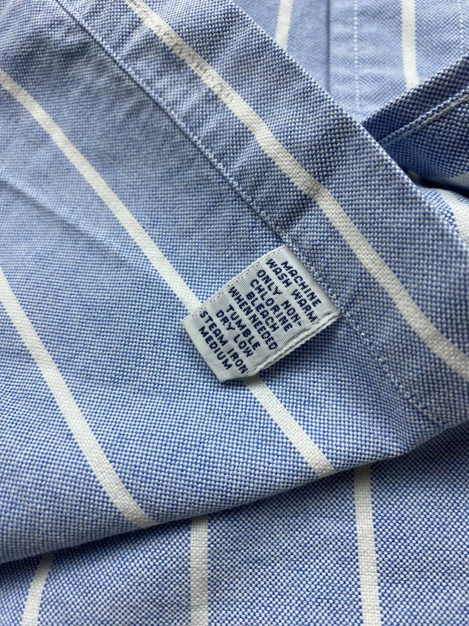 Polo Ralph Lauren × Vintage Vintage 90s Polo Ralph Lauren Striped Blue/White Shirt Y2K Size US XXL / EU 58 / 5 - 9 Thumbnail