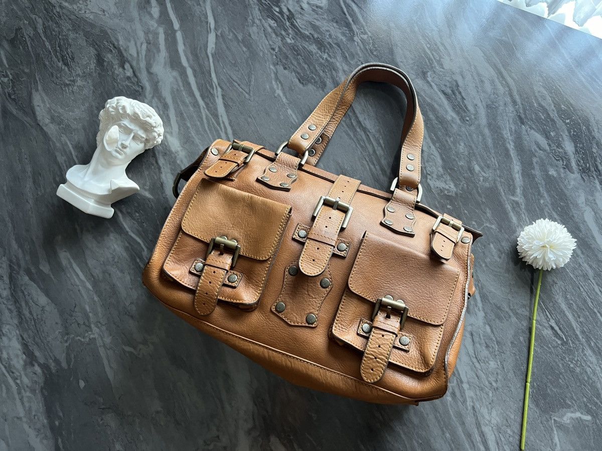 Mulberry Mulberry : Roxanne Darwin Brown Leather Bag Size ONE SIZE - 1 Thumbnail