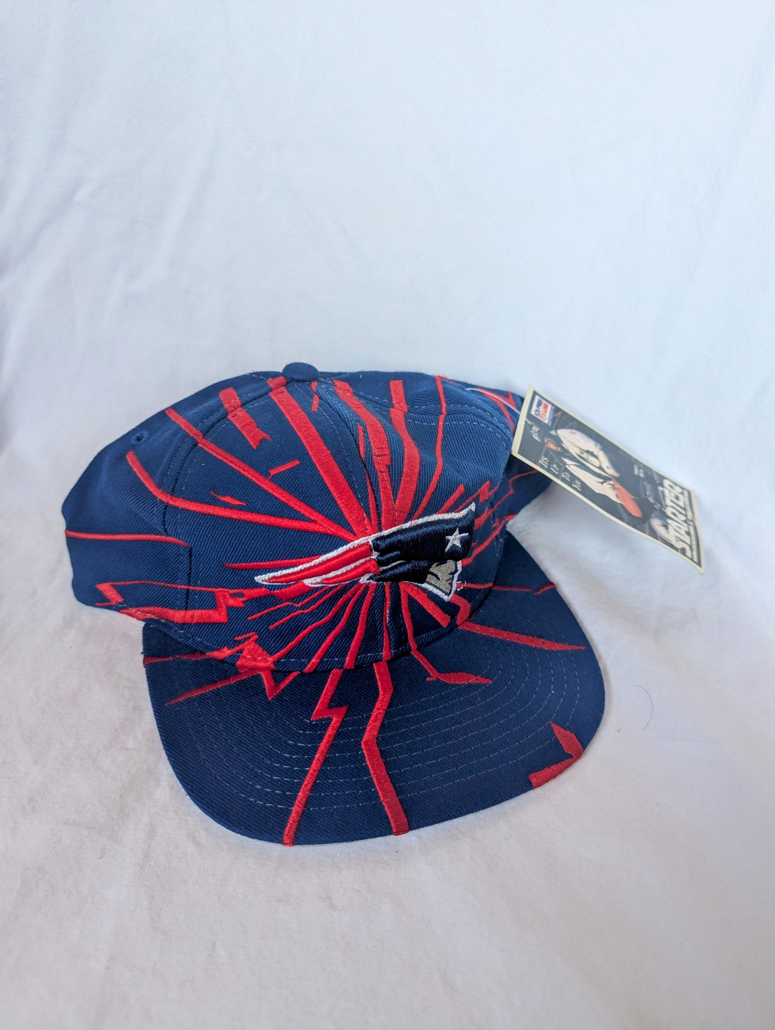 Starter New England Patriots NWT Vintage Starter Collision Hat Size ONE SIZE - 2 Thumbnail