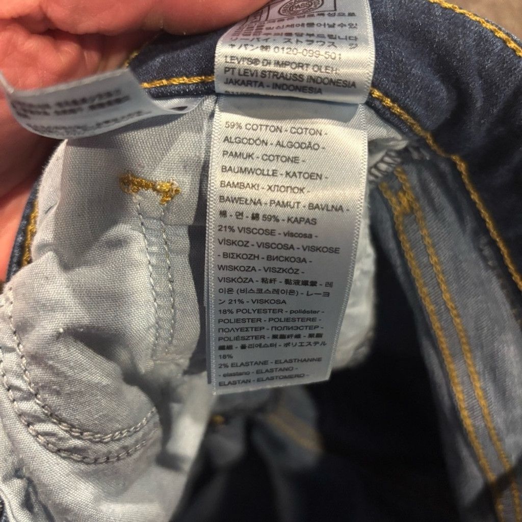 Levi's Levi's Women's 711 Skinny Jeans Size 27" / US 4 / IT 40 - 6 Thumbnail